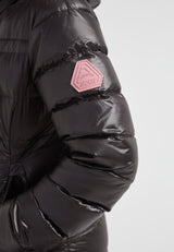 R4D Tramline Extra Long Down Coat Lux