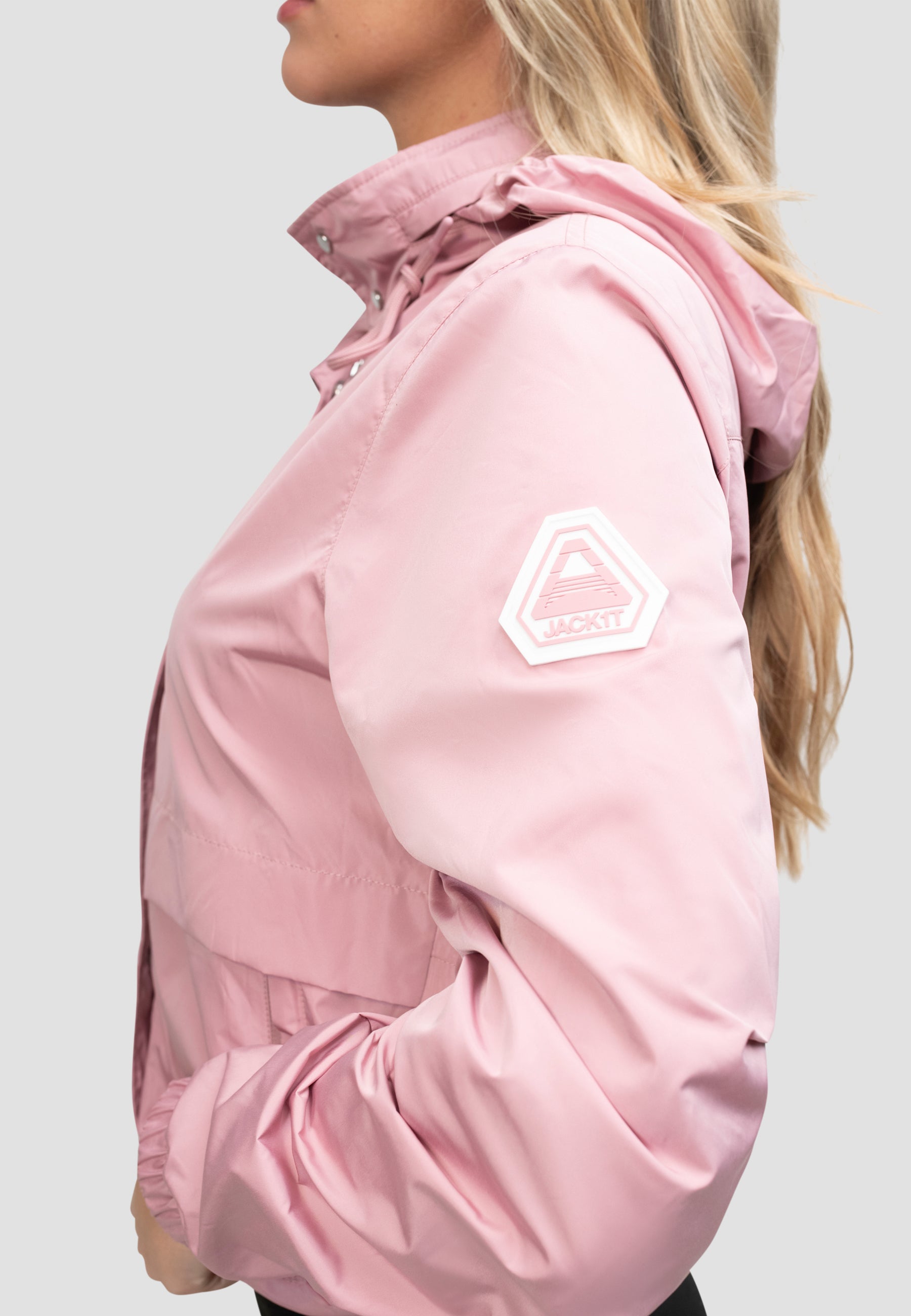 women's pink windbreaker | Atlas Lightweight Windbreaker – JACK1T