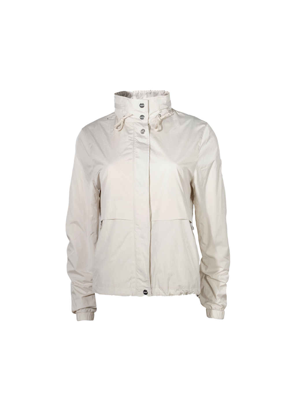 Atlas Lightweight Windbreaker Cream flat lay swatch