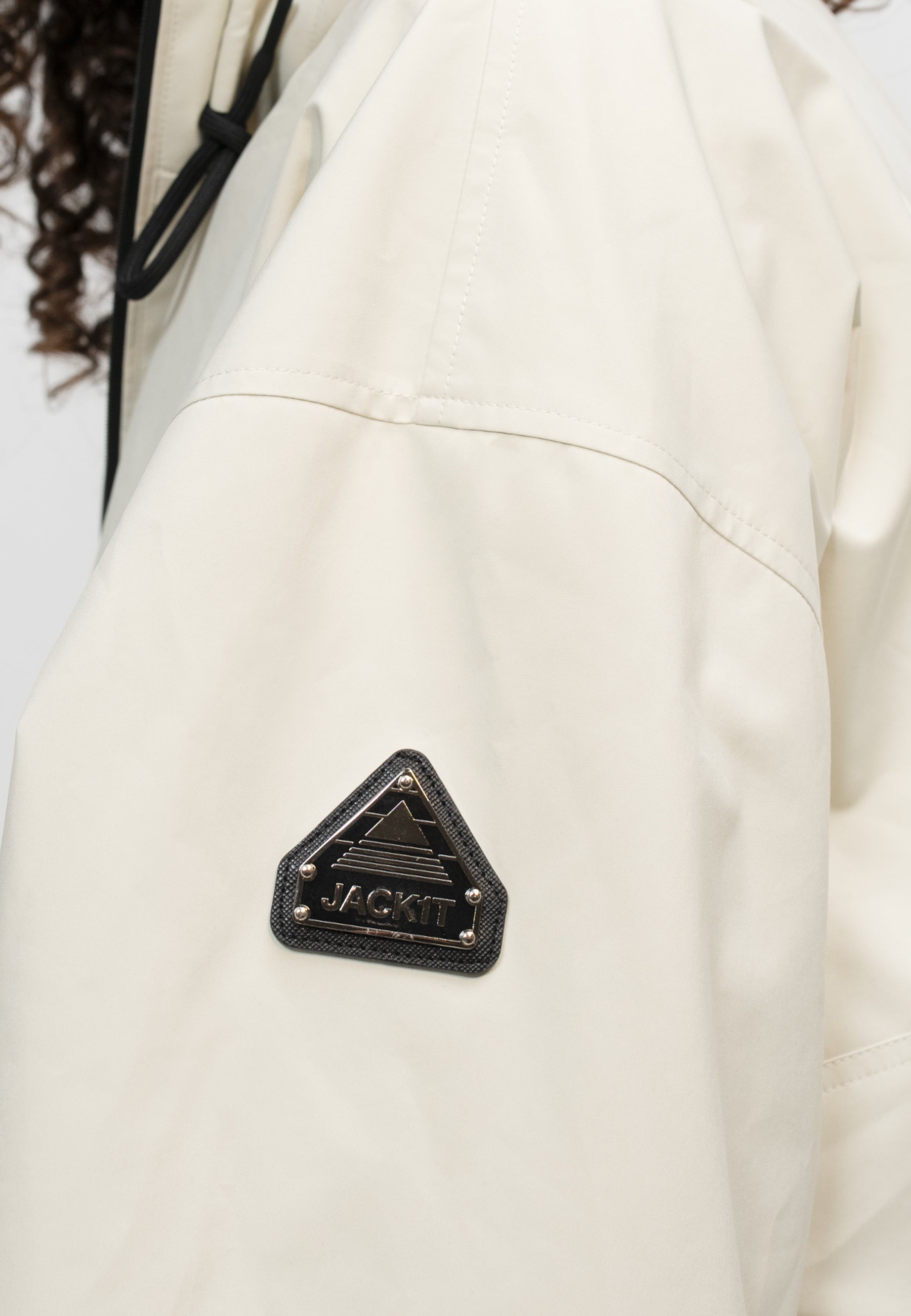 Women's Cream Cropped Jacket - Orpheus Cropped Jacket – JACK1T