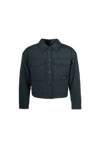 Eden Quilted Shirt Jacket Black