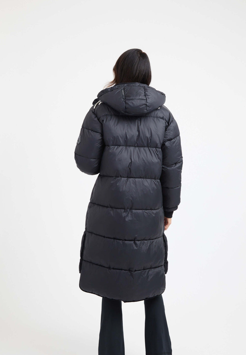 Helio Ultra Long Black on model back view by JACK1T