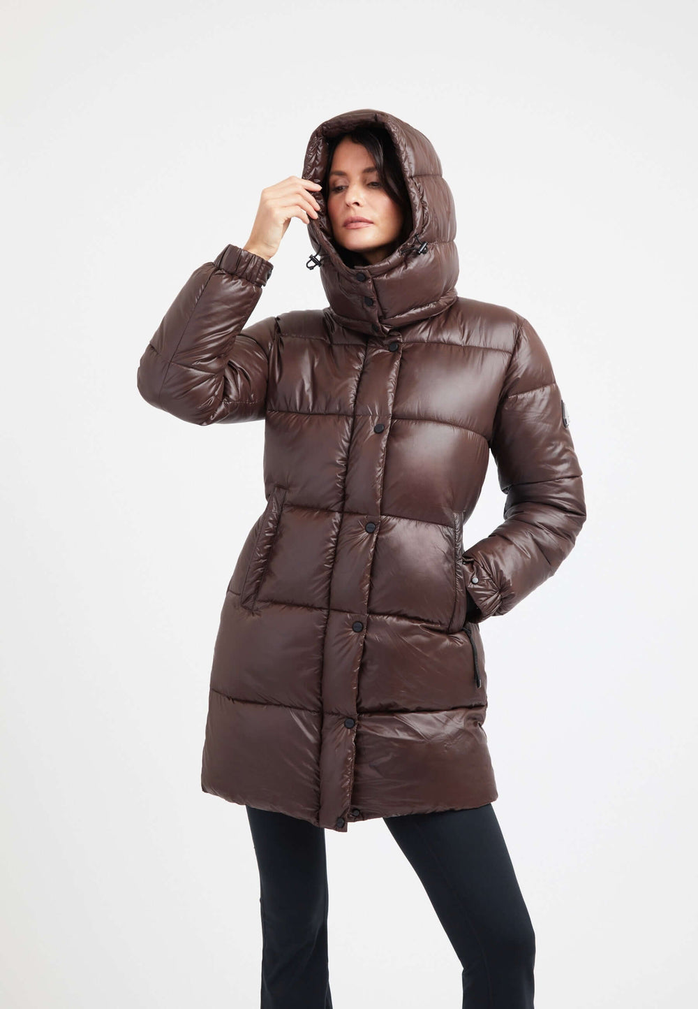 EZ Colonia Coat Chocolate Brown styled shot by JACK1T