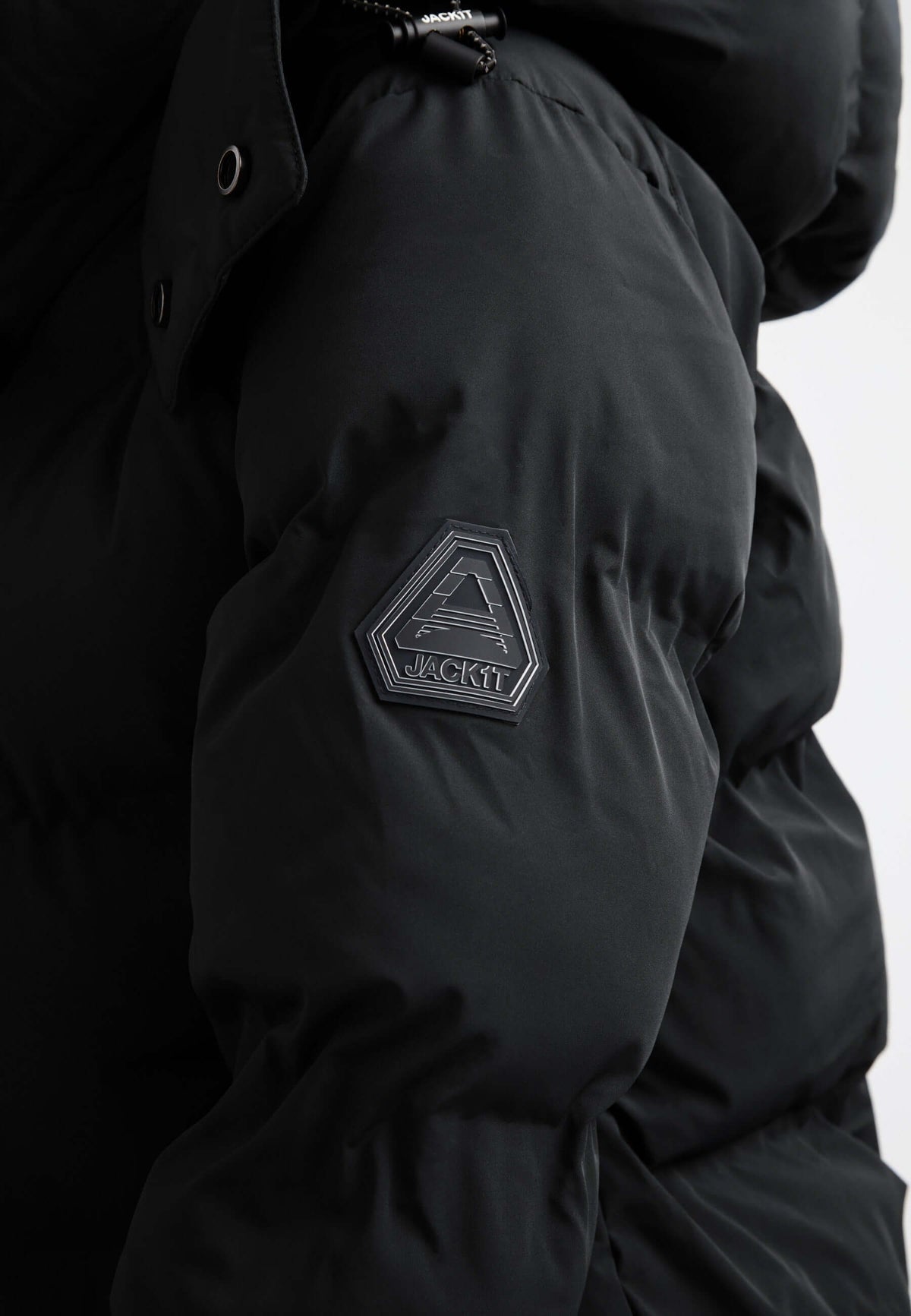 EZ Bonded Coat Black detail shot by JACK1T