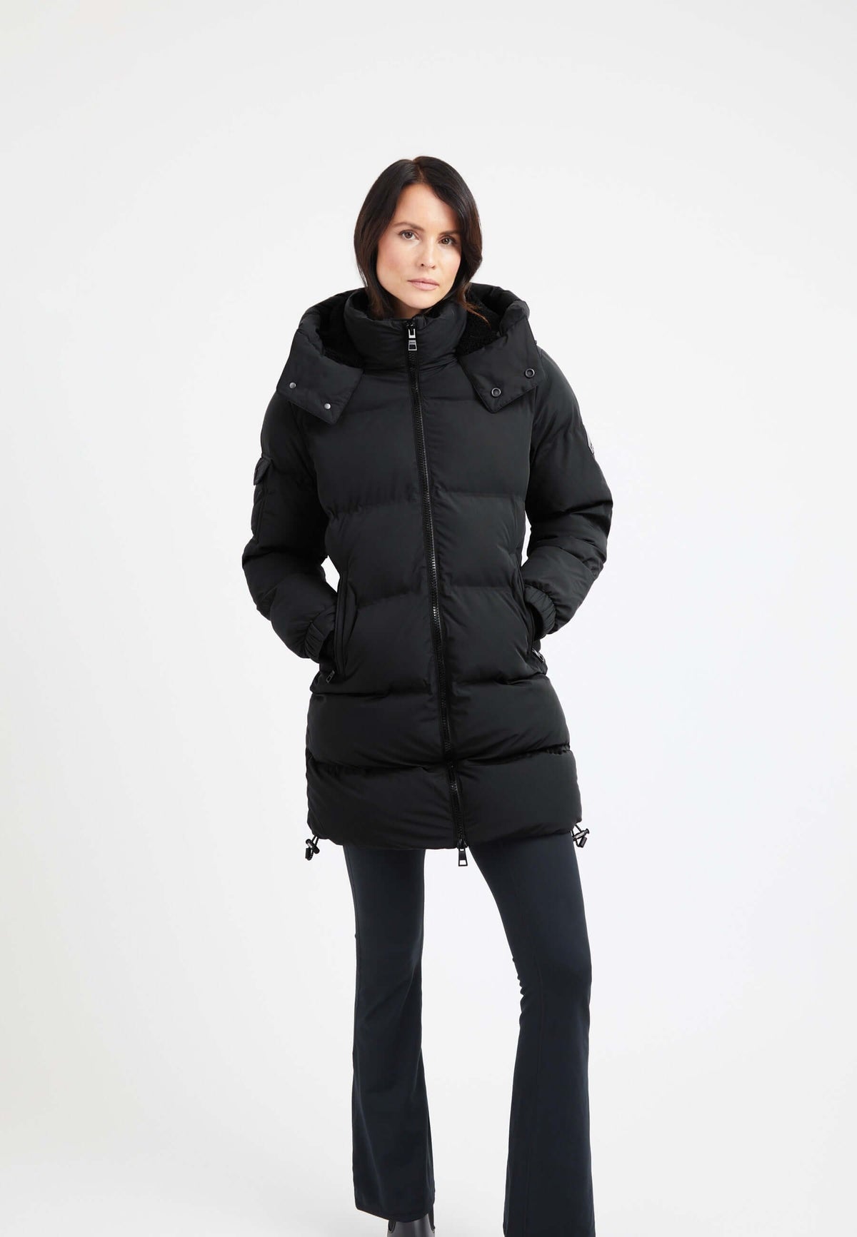 EZ Bonded Coat Black styled shot by JACK1T