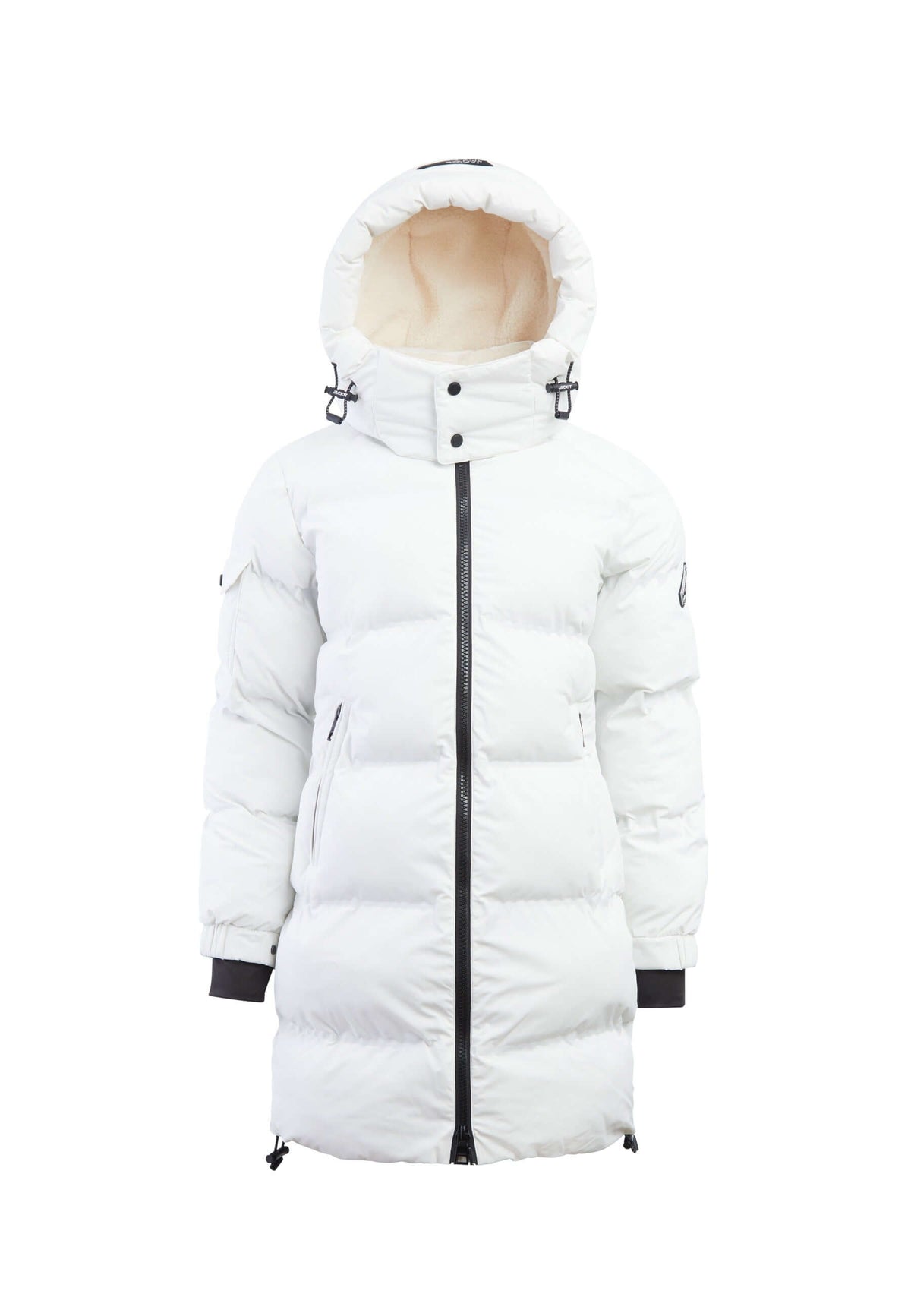 EZ Bonded Coat White flat lay swatch