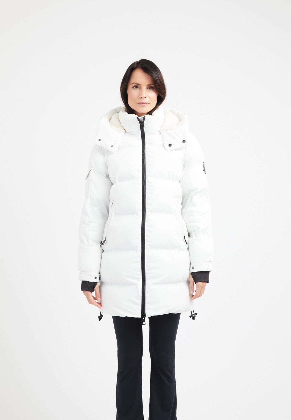EZ Bonded Coat White styled shot by JACK1T
