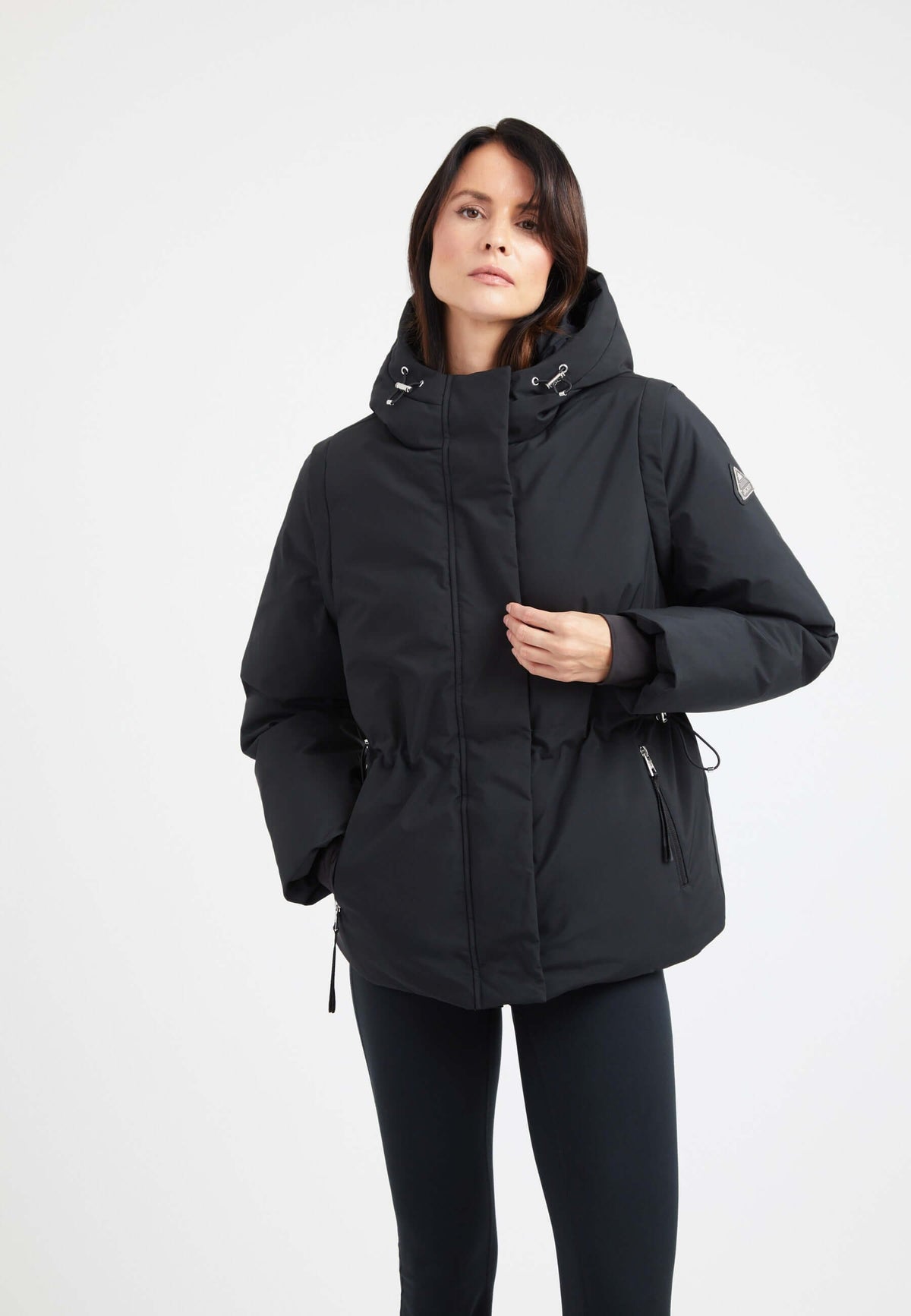 Supernova Hood Black on model front view by JACK1T