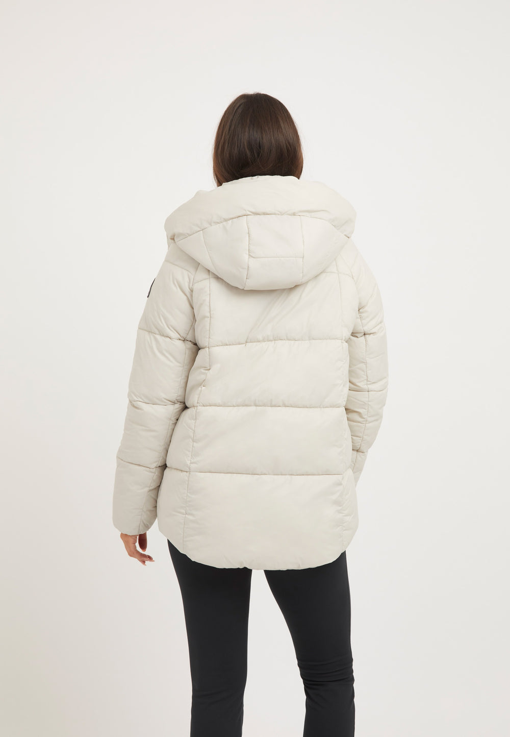 Cloud Prime Jacket Stone on model full length by JACK1T
