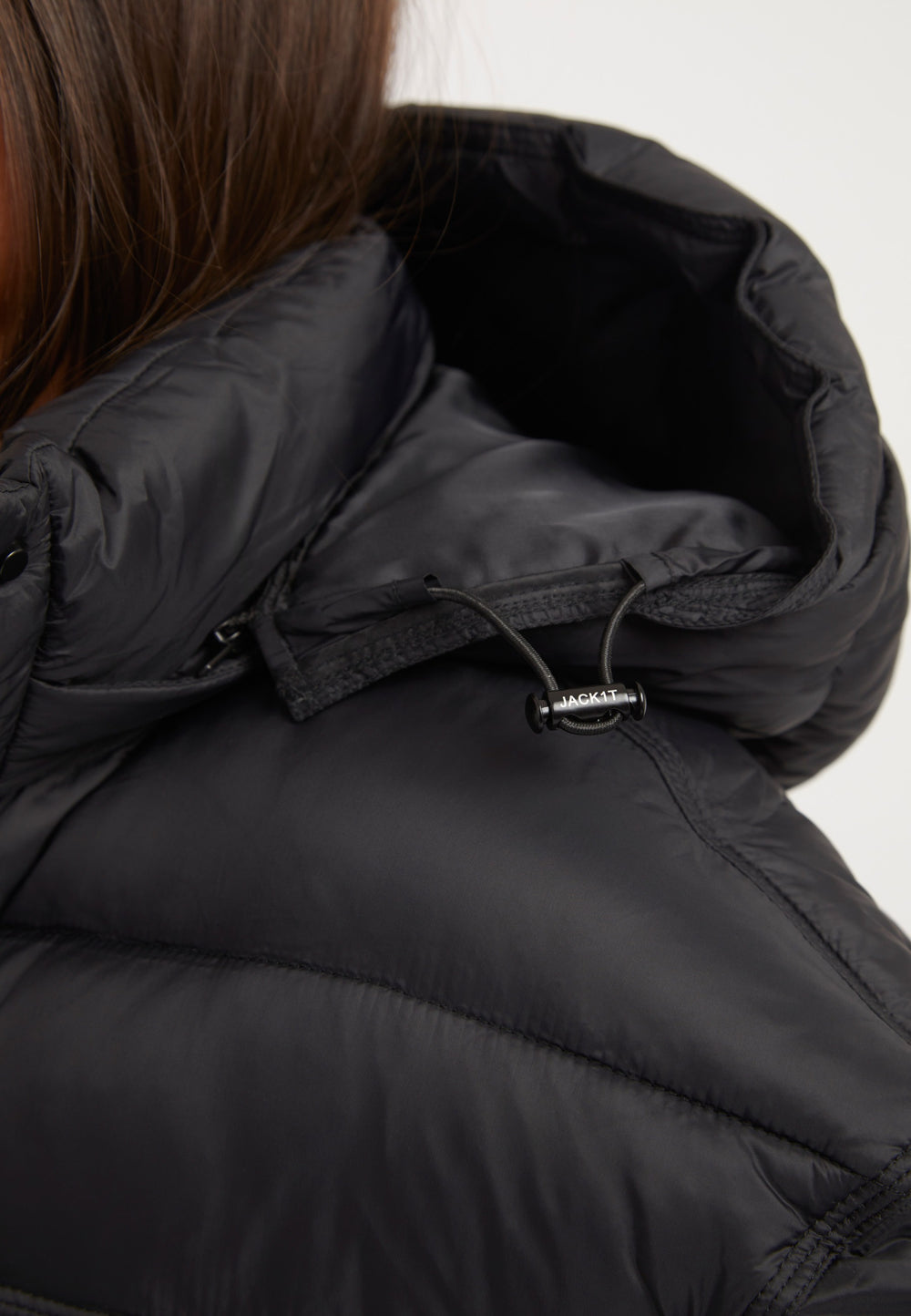 Cloud Boss Jacket Black detail shot by JACK1T