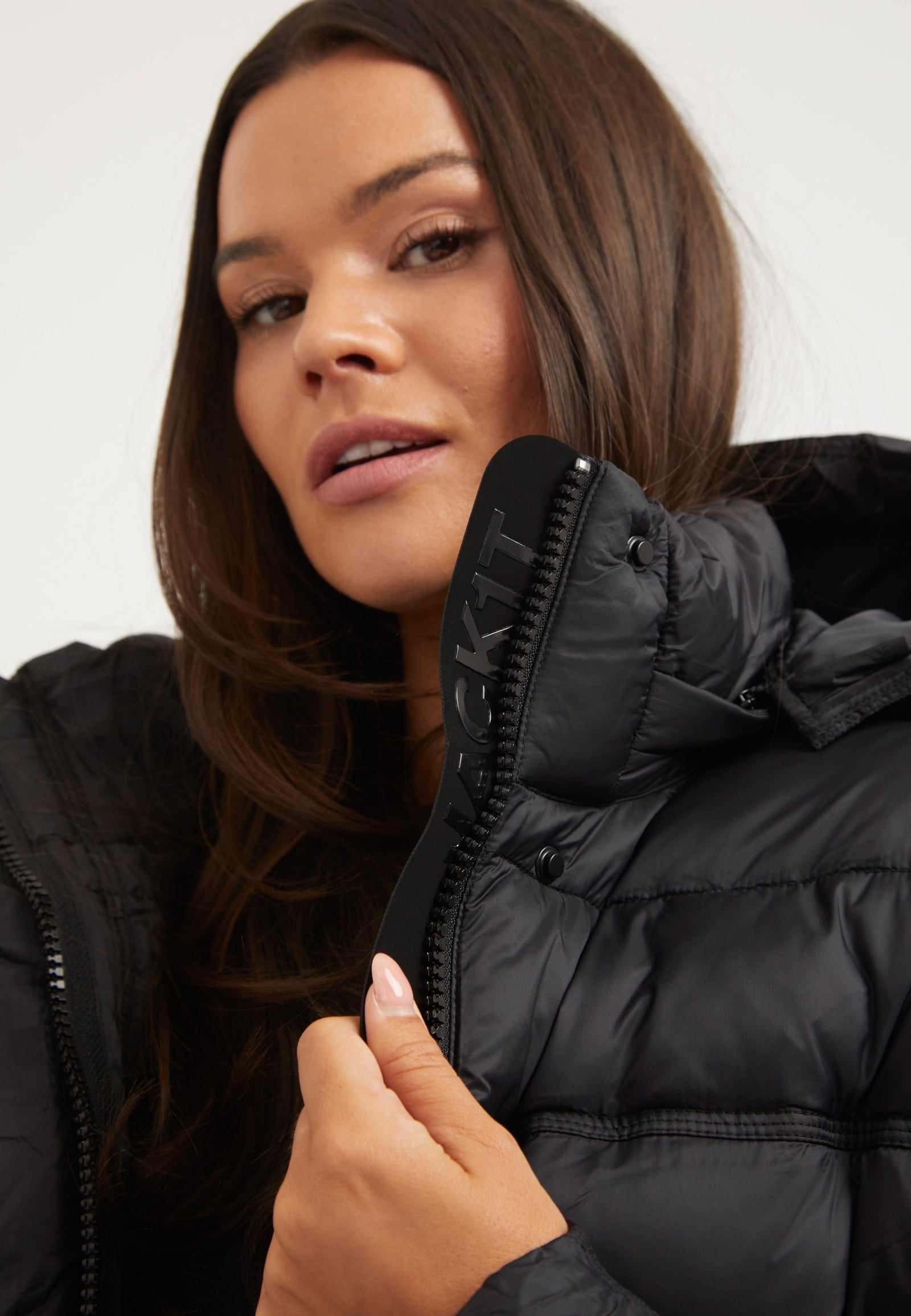 Cloud Boss Jacket Black detail shot by JACK1T