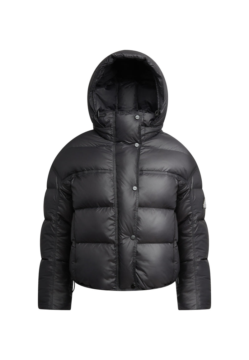 Cloud Boss Jacket Black flat lay swatch