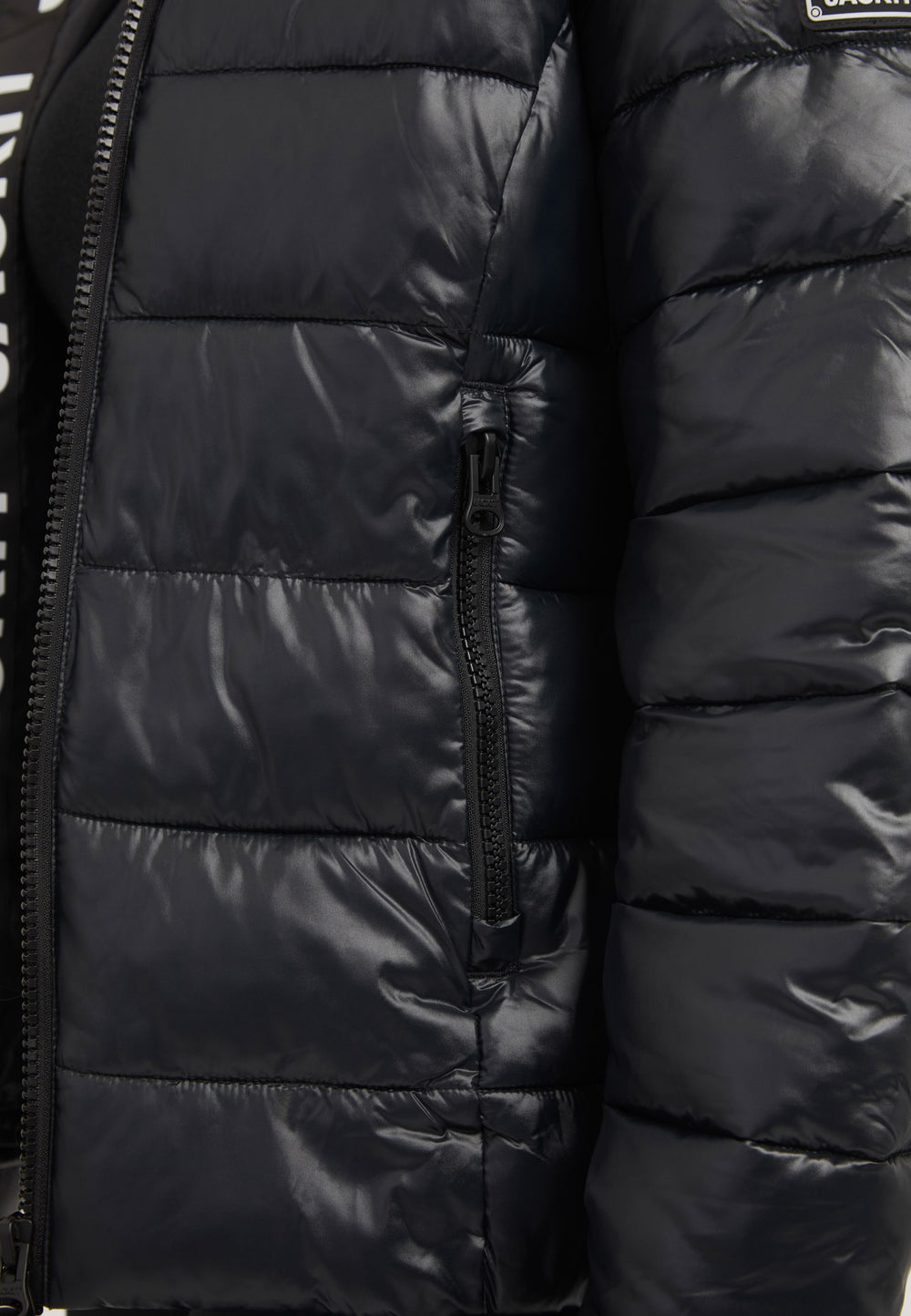 R3D Slick Racer Jacket Black detail shot by JACK1T