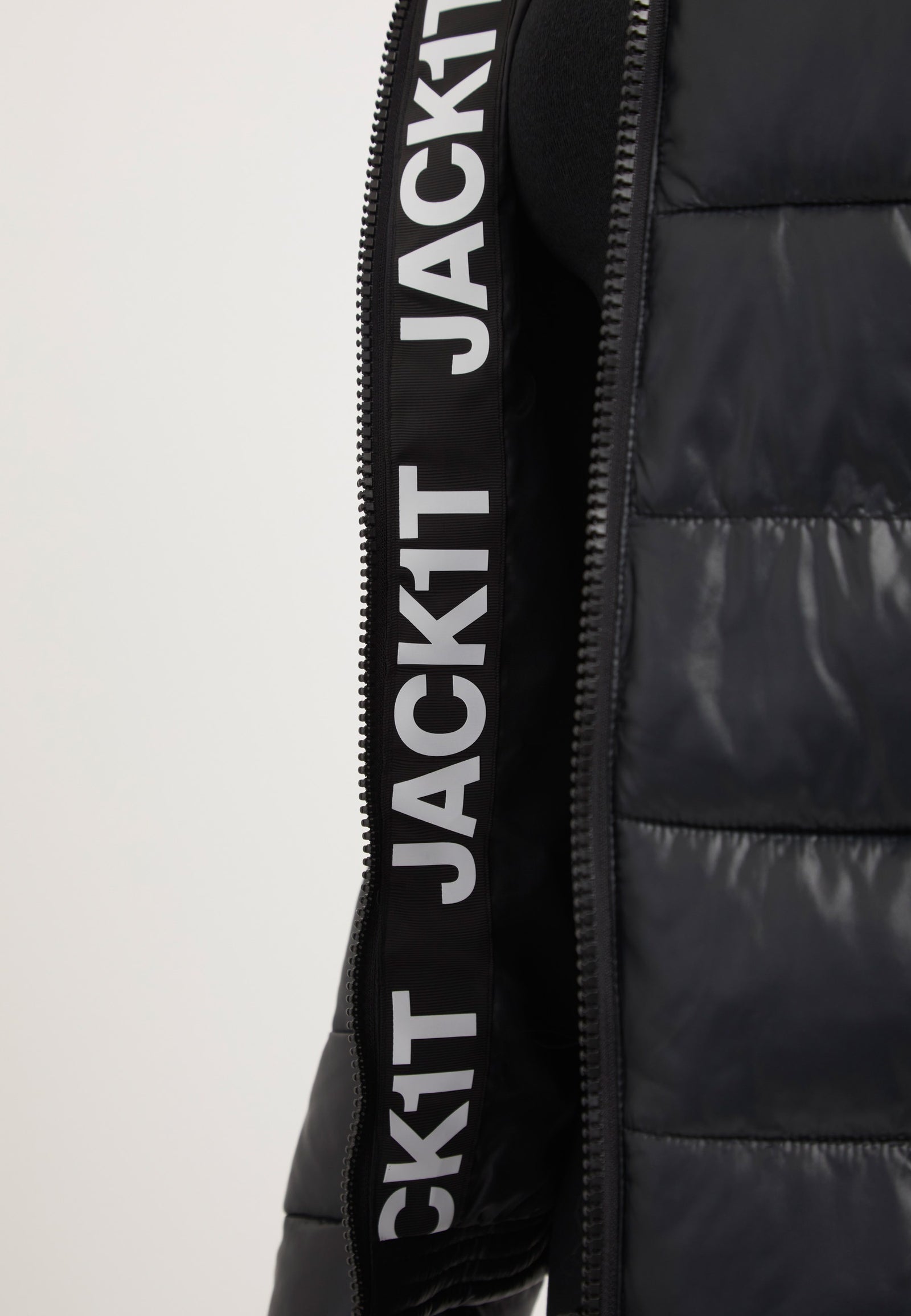 R3D Slick Racer Jacket Black detail shot by JACK1T