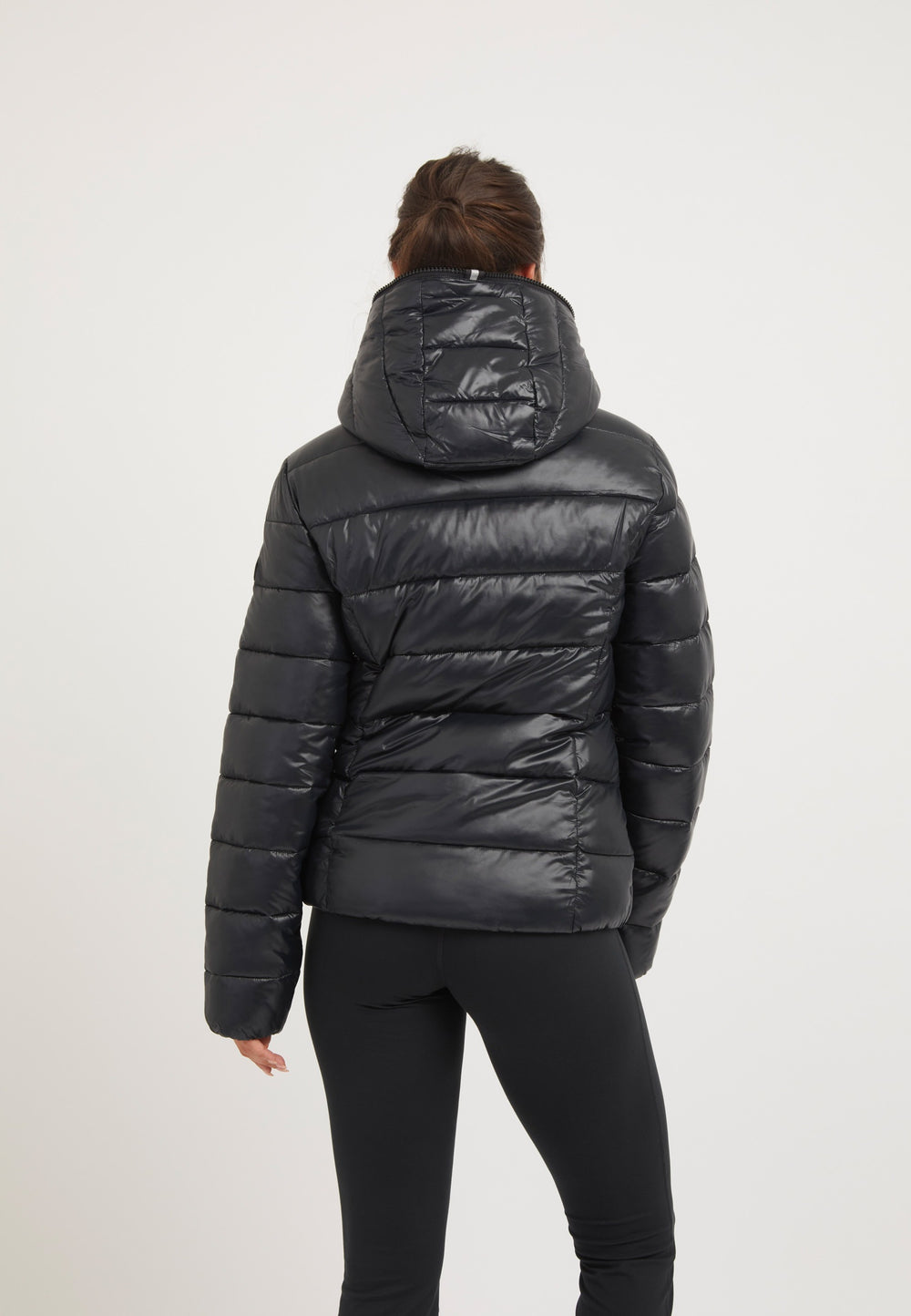 R3D Slick Racer Jacket Black on model full length by JACK1T