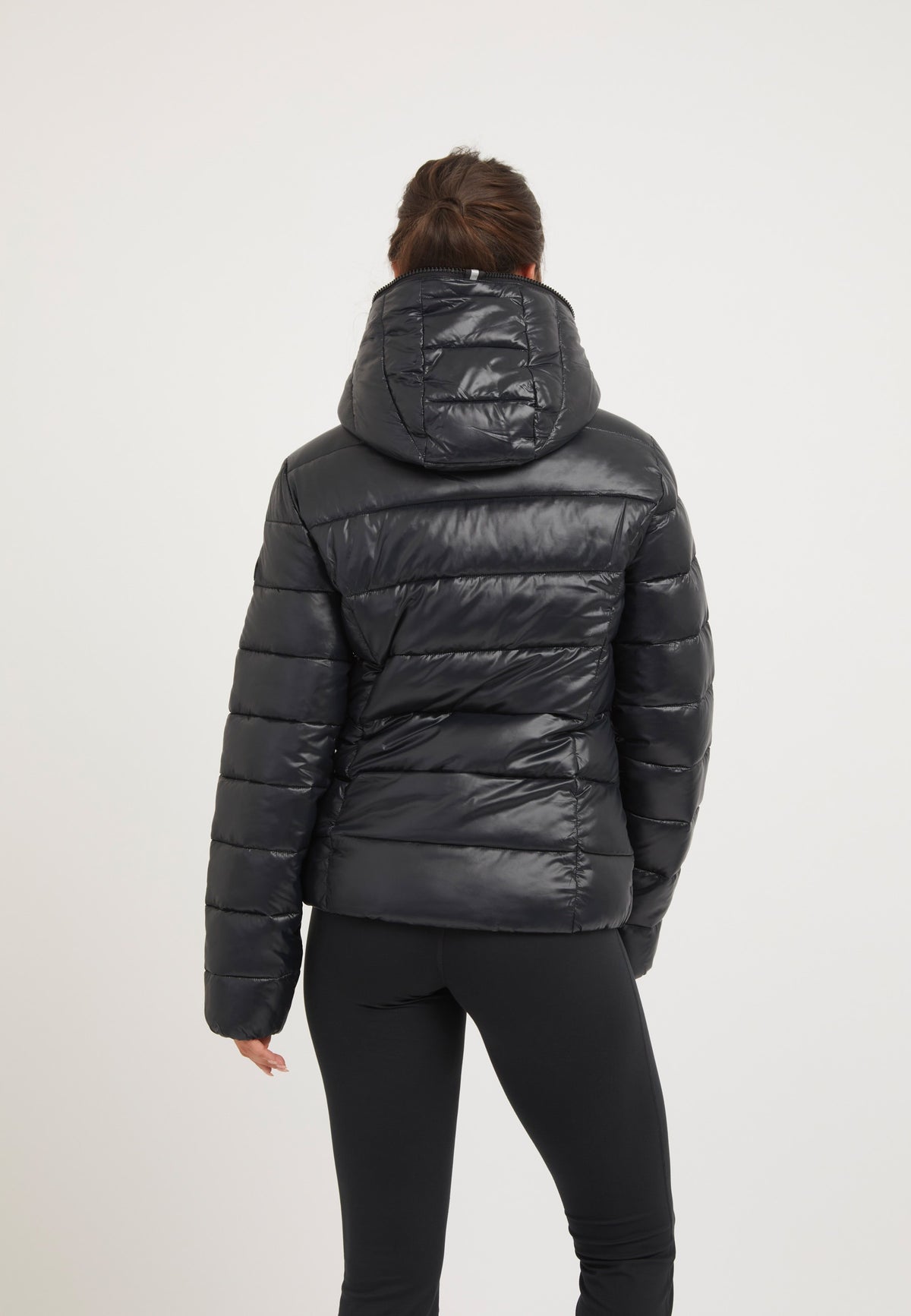 R3D Slick Racer Jacket Black on model full length by JACK1T