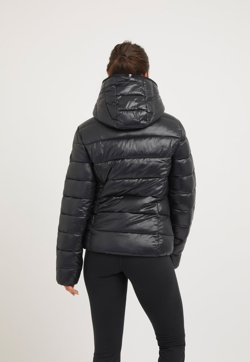 R3D Slick Racer Jacket Black on model full length by JACK1T