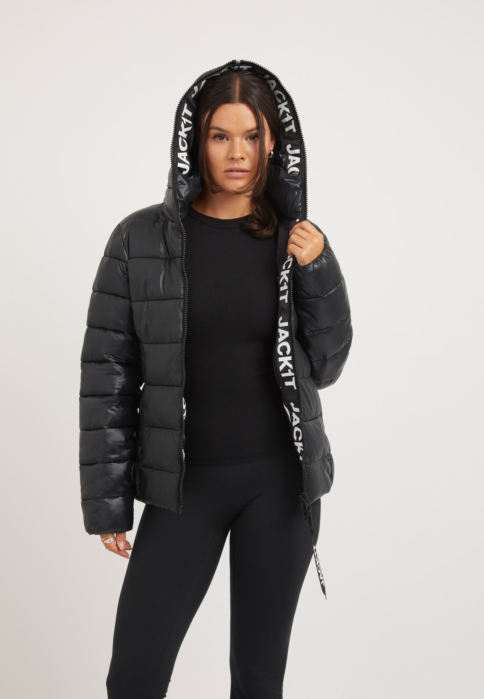R3D Slick Racer Jacket Black styled shot by JACK1T