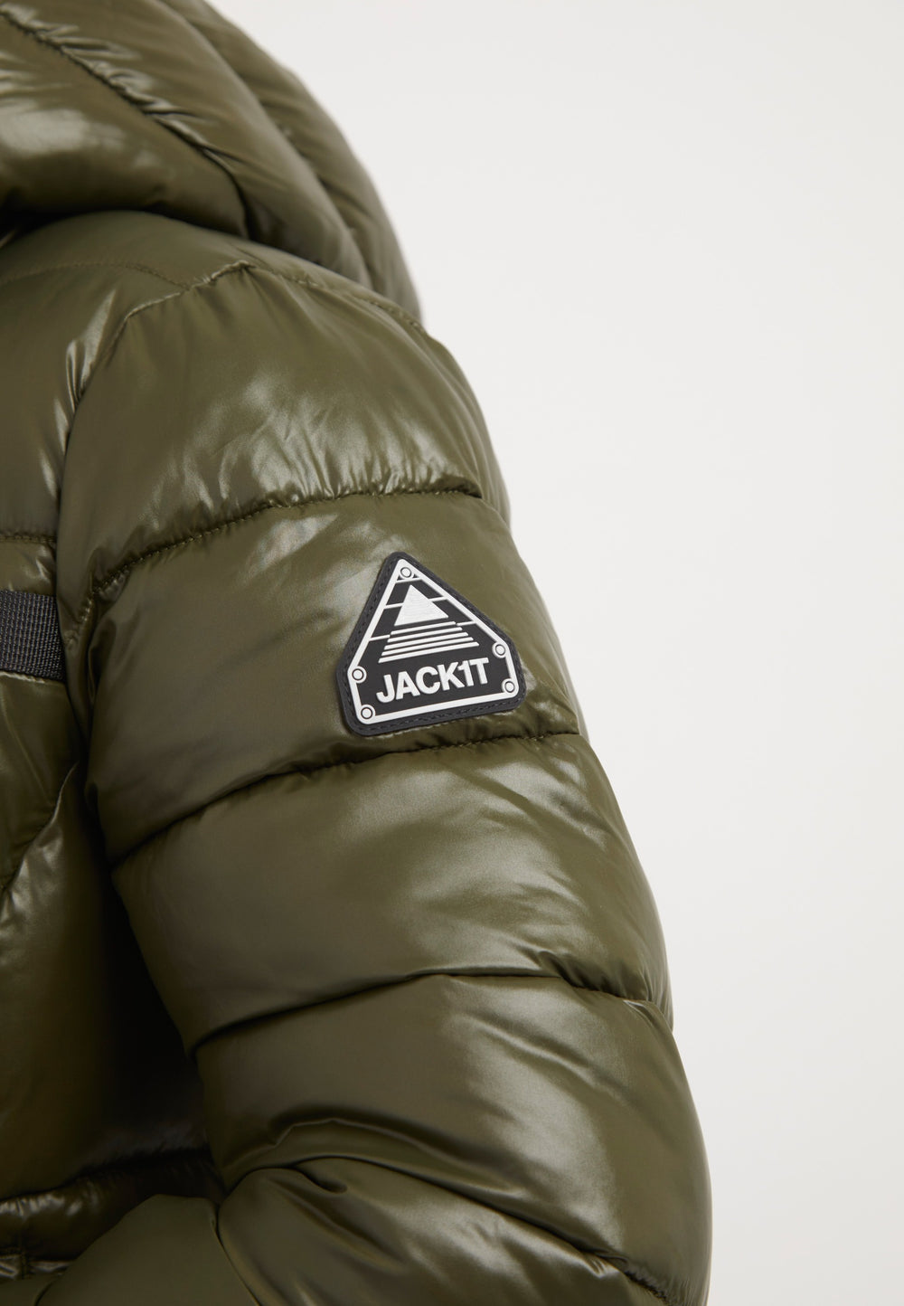 R3D Slick Racer Jacket Olive detail shot by JACK1T
