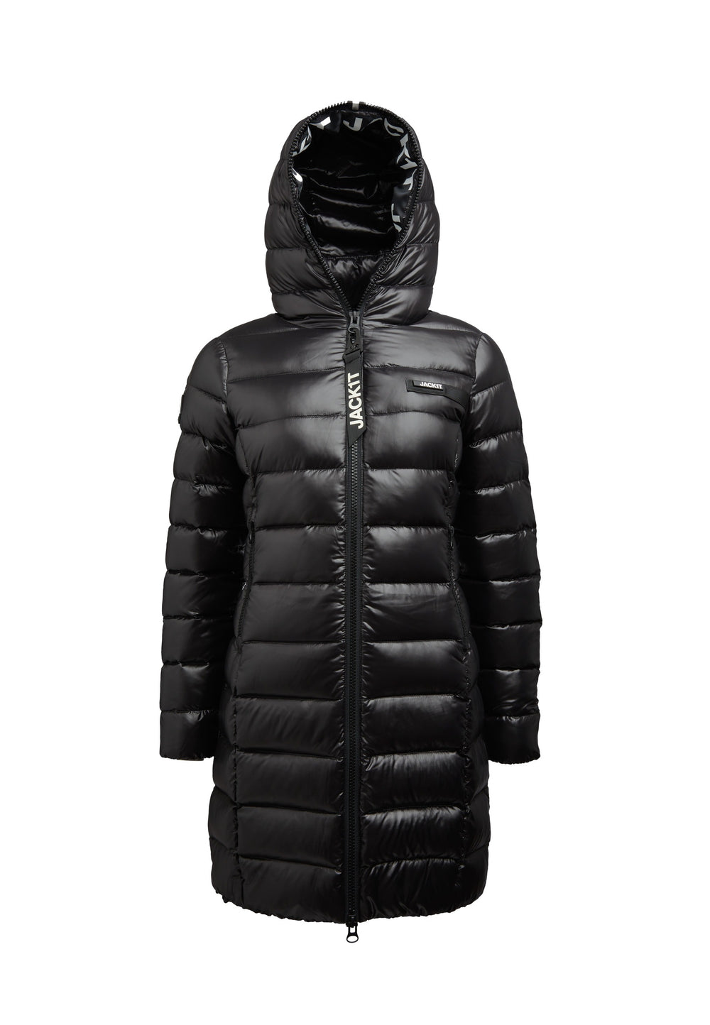 R3D Slick Coat Black flat lay swatch