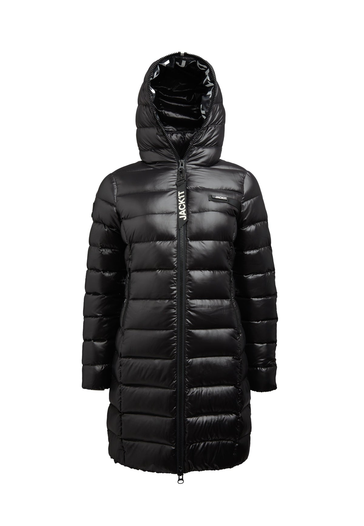 R3D Slick Coat Black flat lay swatch