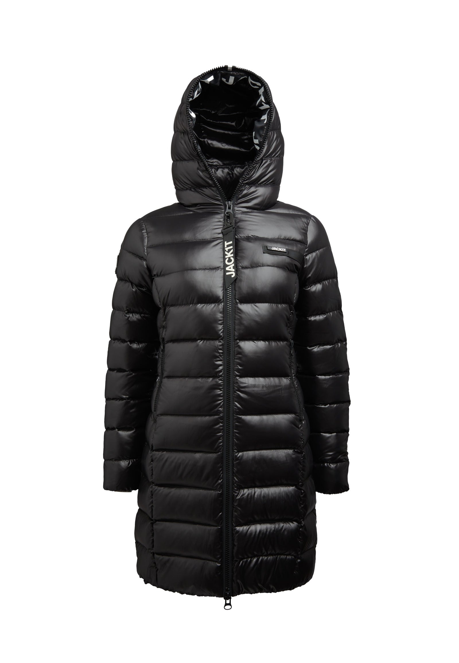 R3D Slick Coat Black flat lay swatch