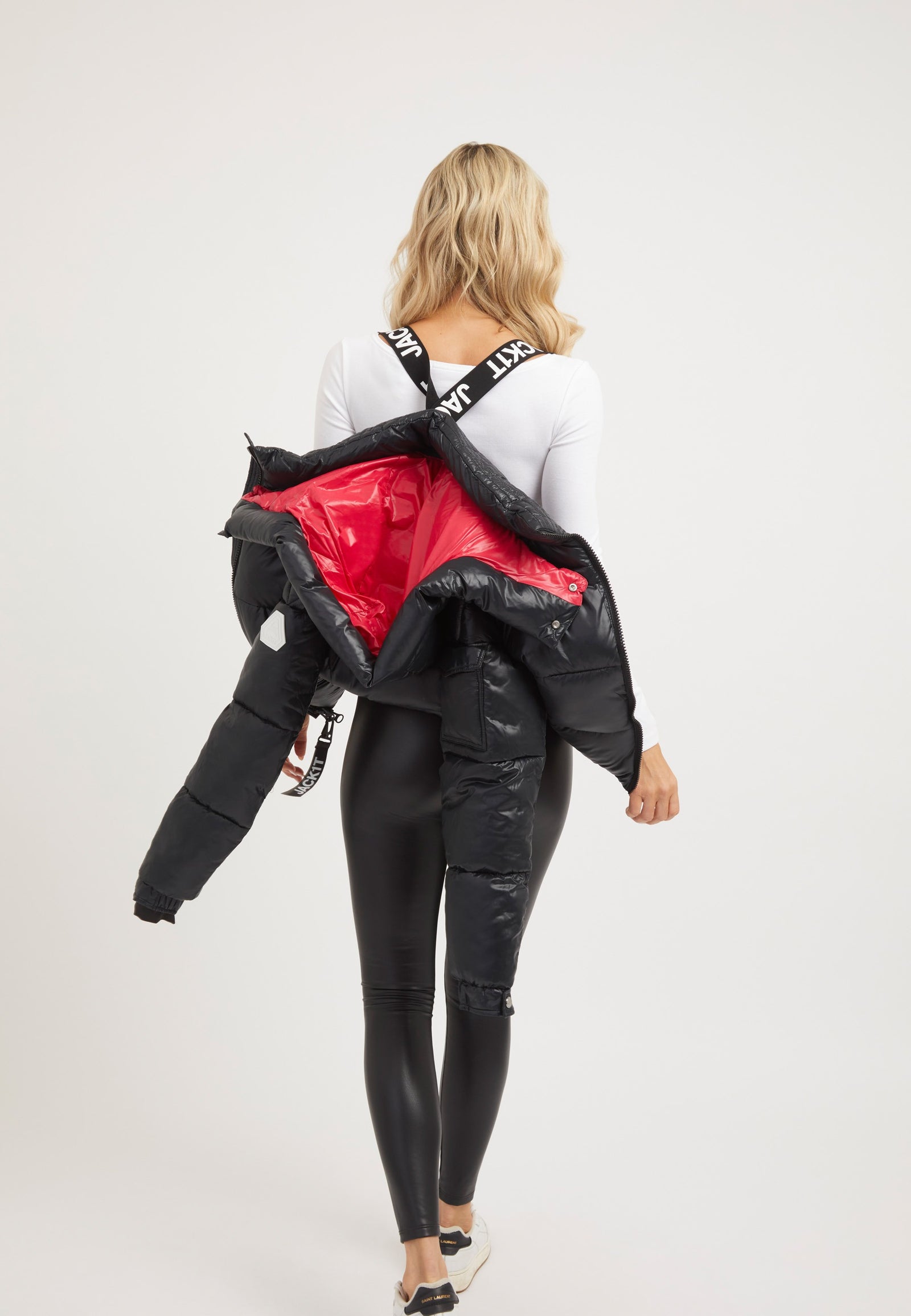 EZ Racer Slick Hood Jacket Black/Stone styled shot by JACK1T
