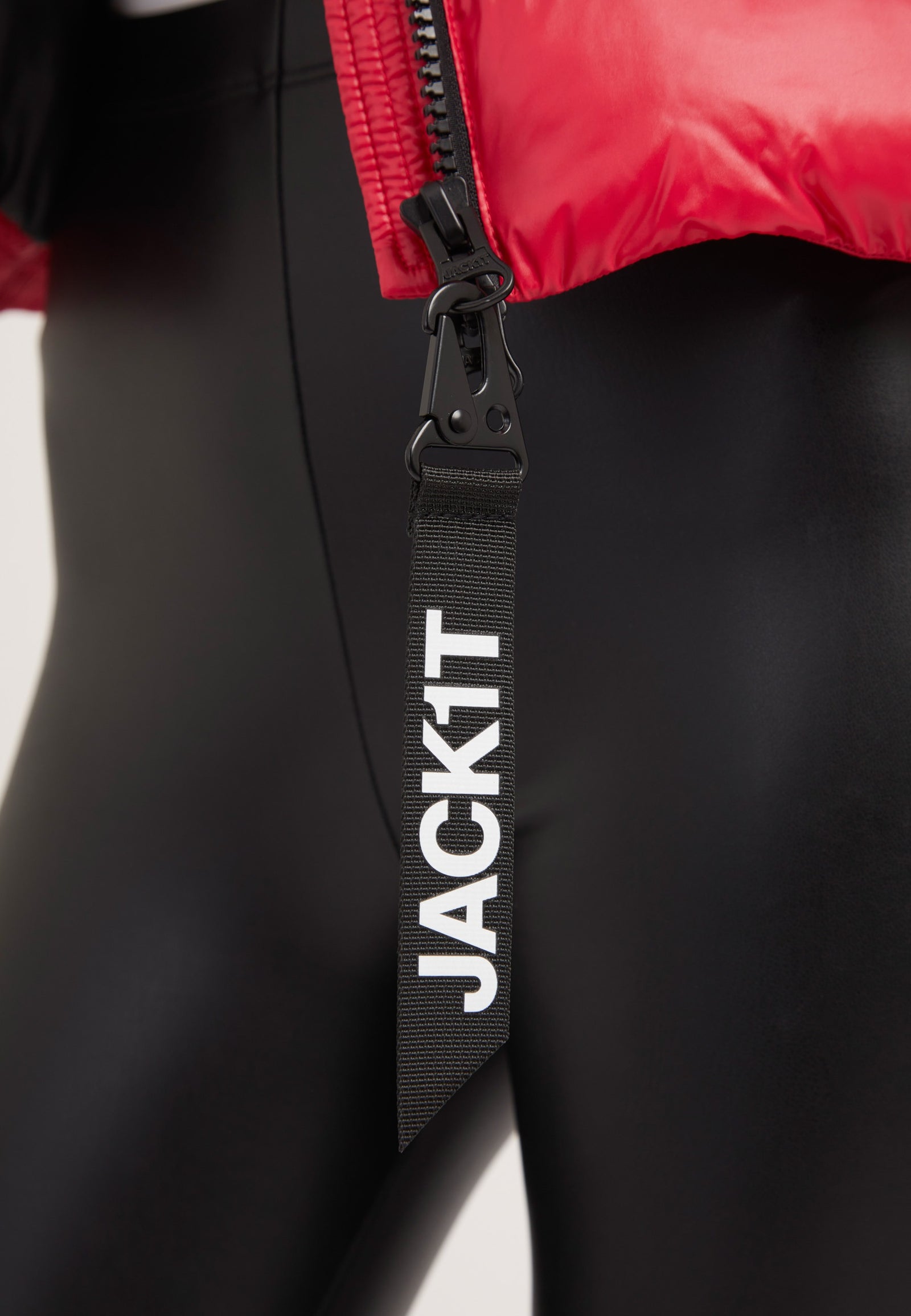 EZ Racer Slick Hood Jacket Pink detail shot by JACK1T