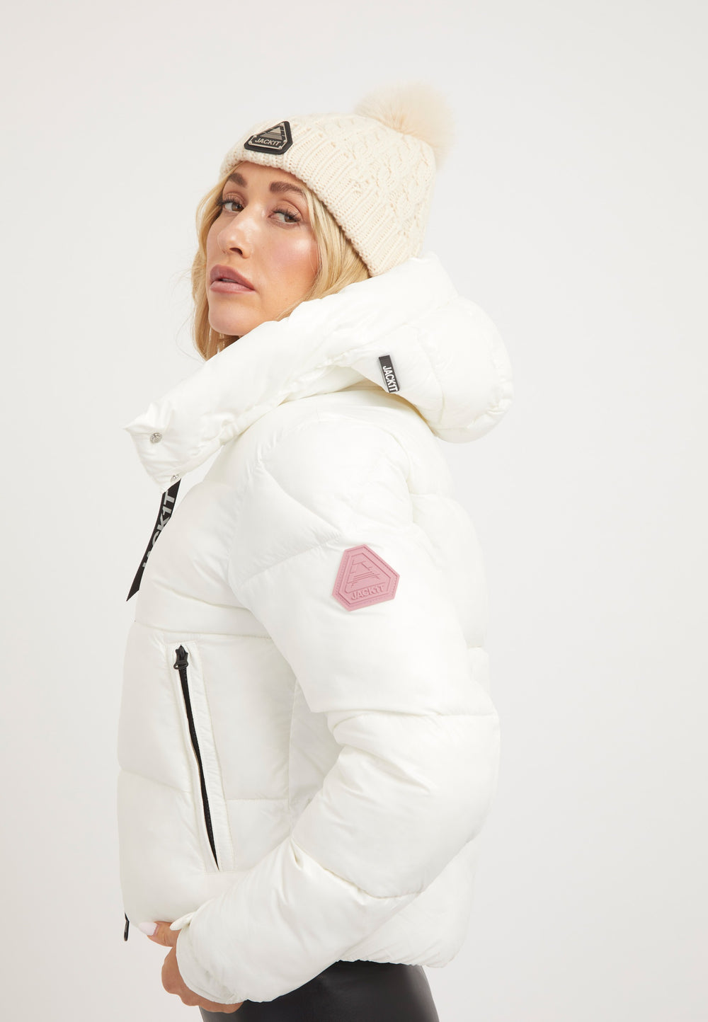EZ Racer Slick Hood Jacket Snow styled shot by JACK1T