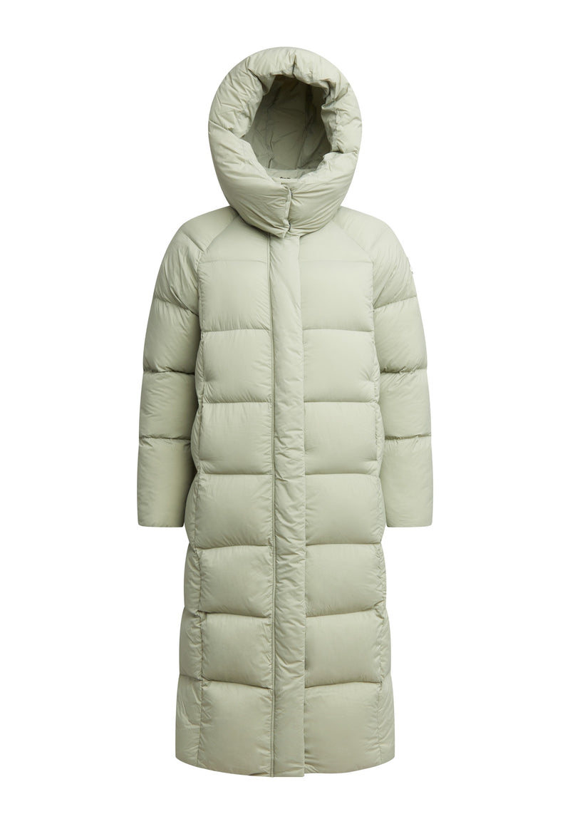 Cloud Boss Coat Sage flat lay swatch