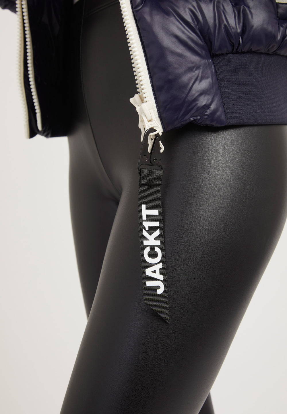 Retro Racer Revolution Jacket Navy detail shot by JACK1T