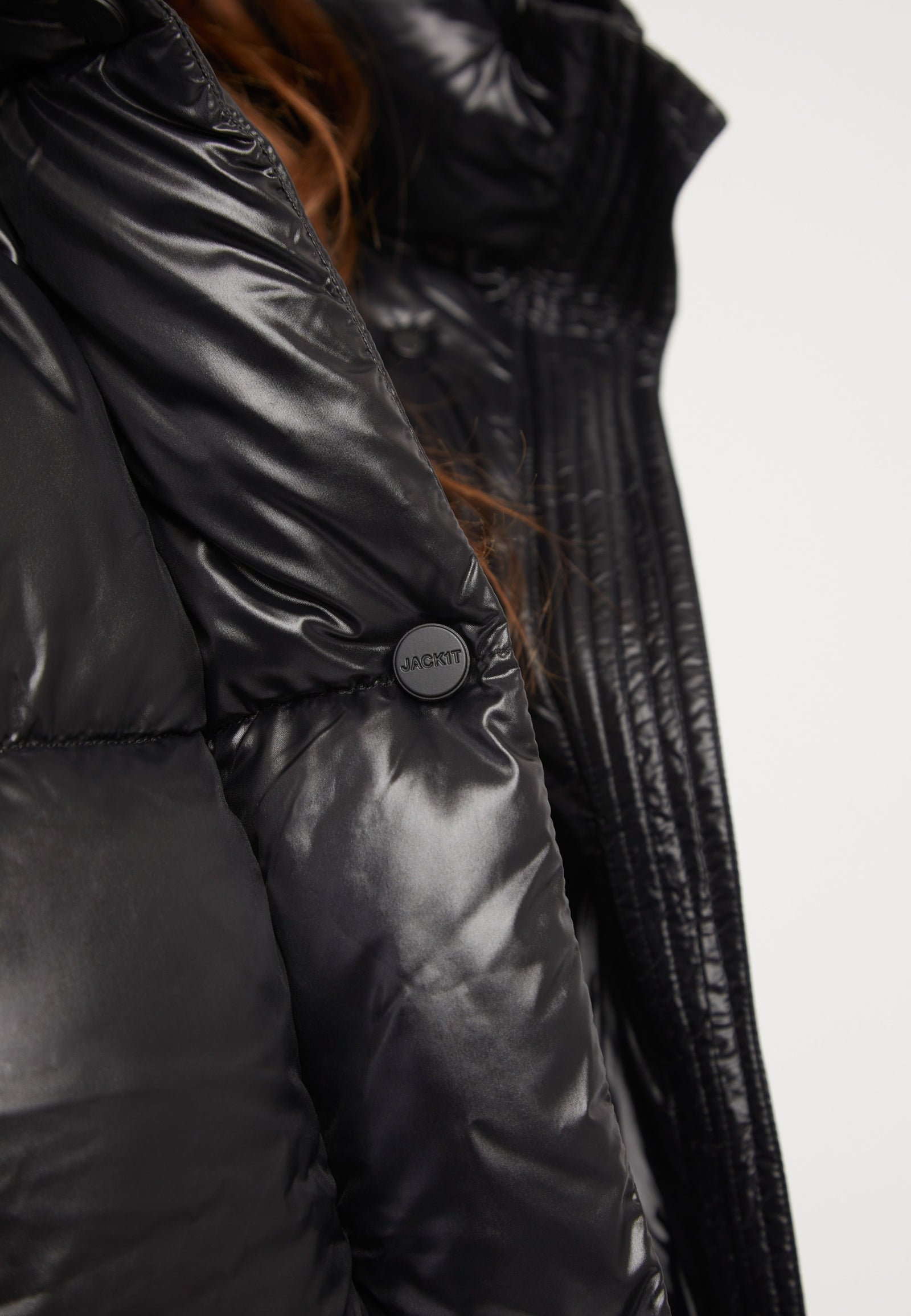 EZ Colonia Jacket Black detail shot by JACK1T