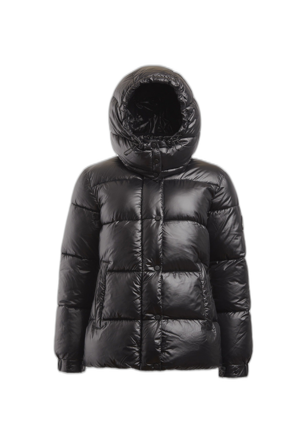 EZ Colonia Jacket Black flat lay cutout