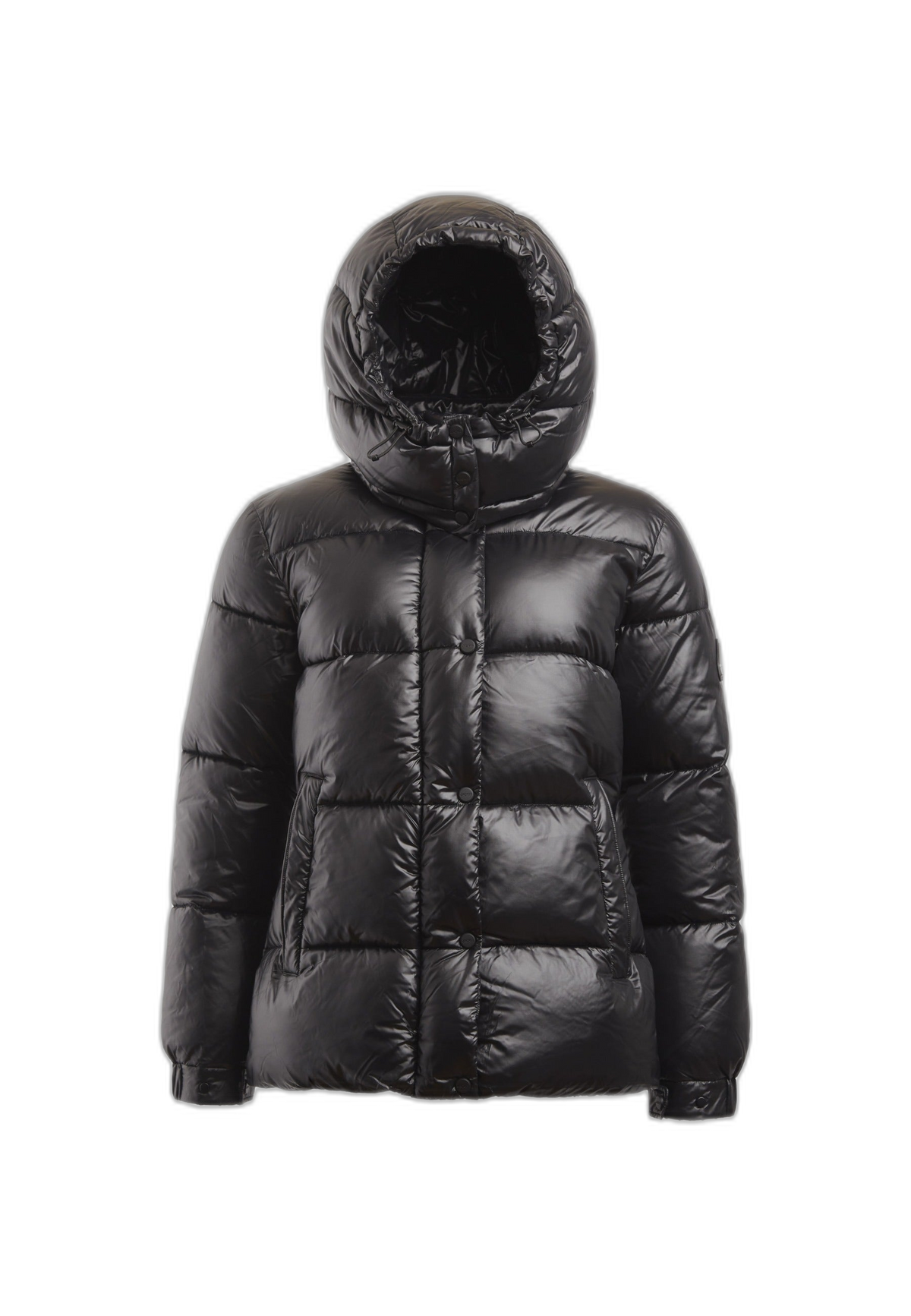 EZ Colonia Jacket Black flat lay cutout