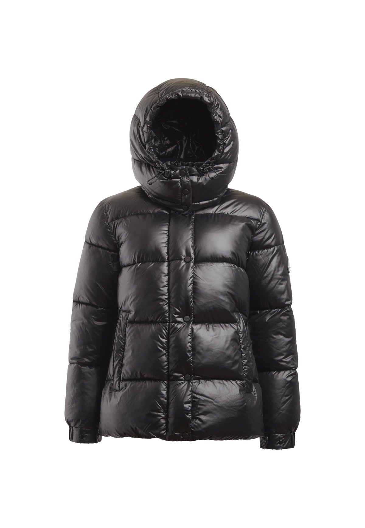 EZ Colonia Jacket Black flat lay swatch