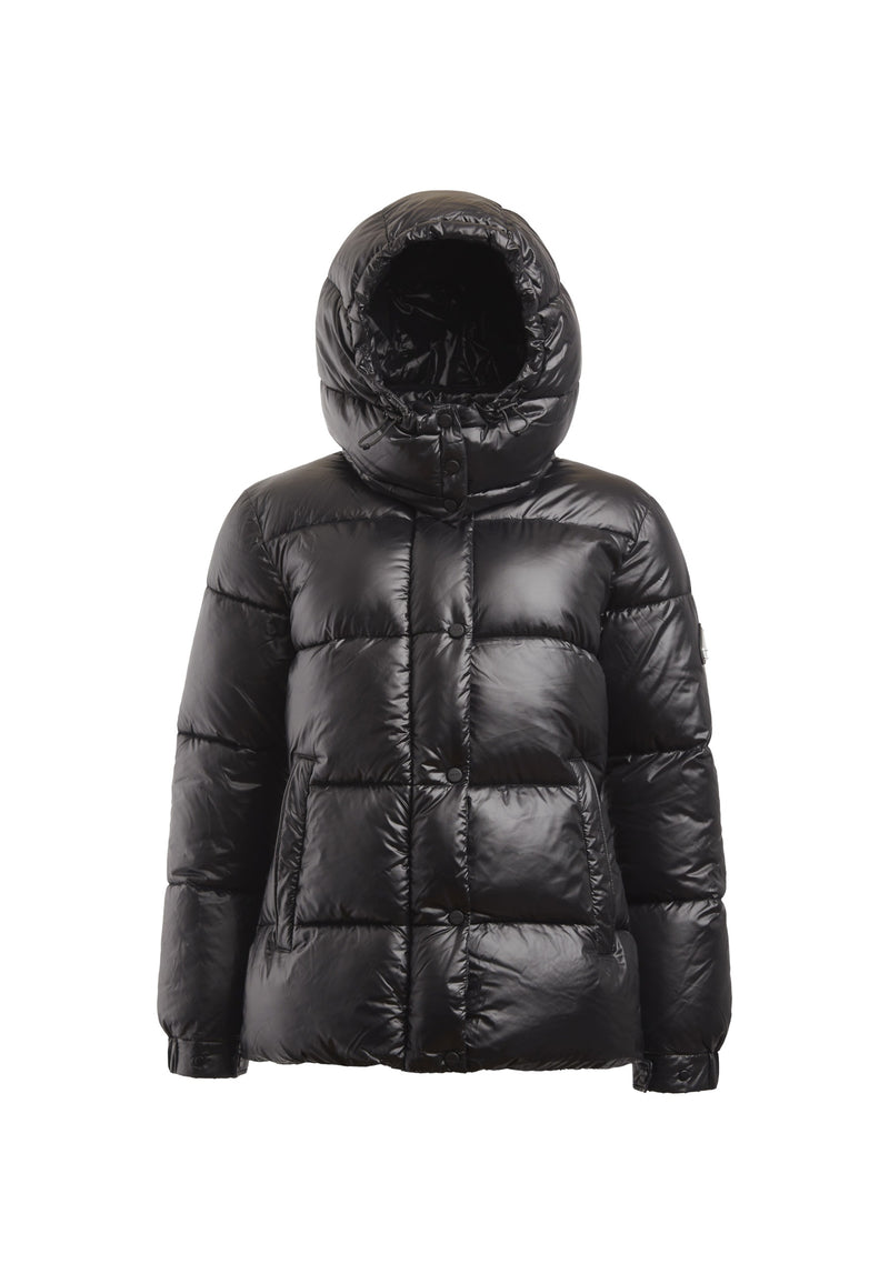EZ Colonia Jacket Black flat lay swatch