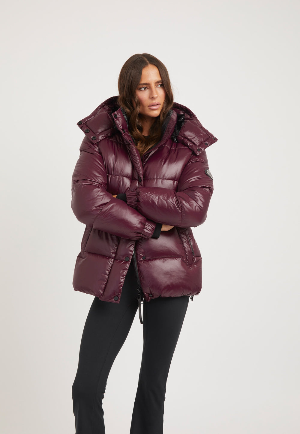 EZ Colonia Jacket Aubergine styled shot by JACK1T