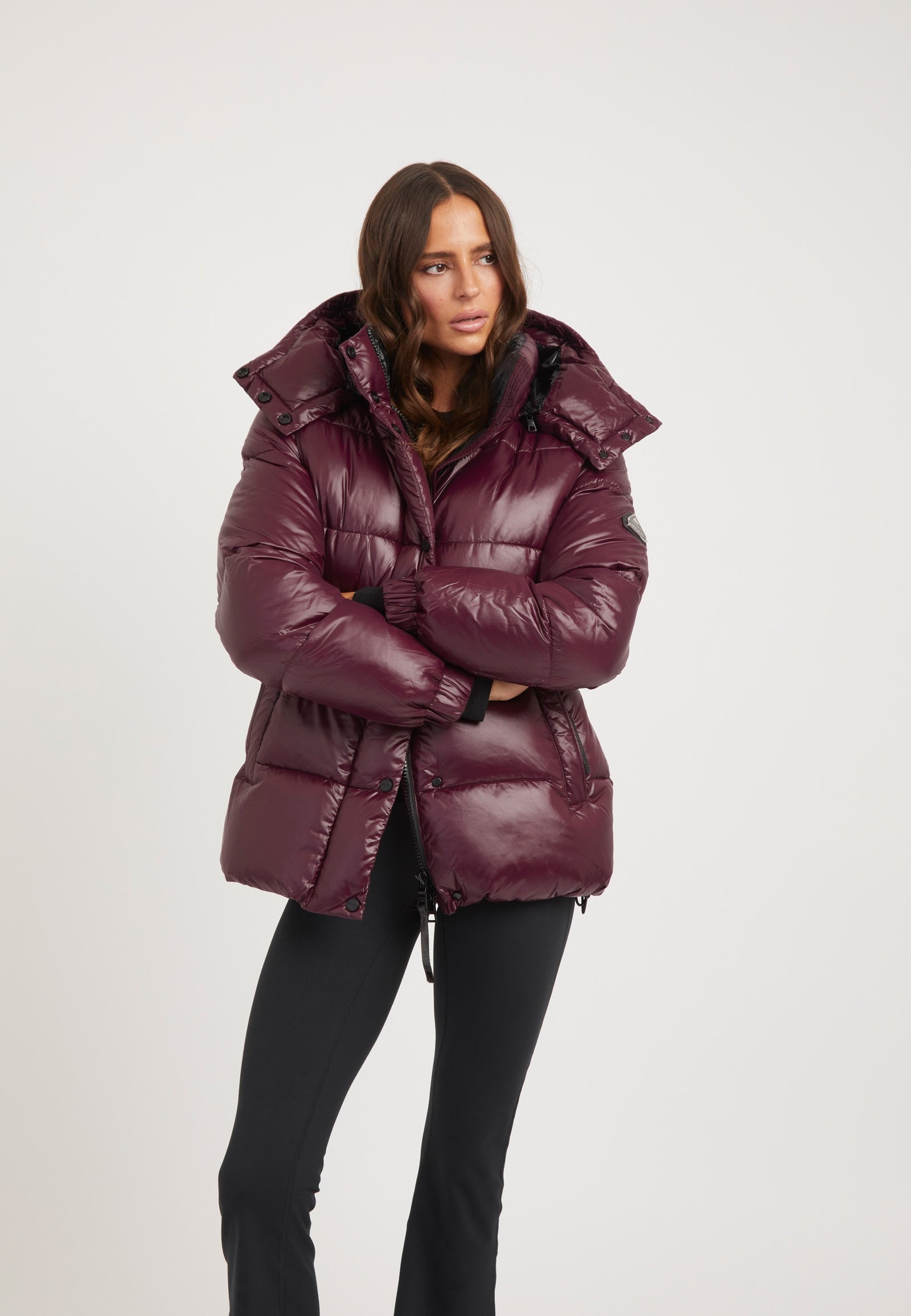 EZ Colonia Jacket Aubergine styled shot by JACK1T