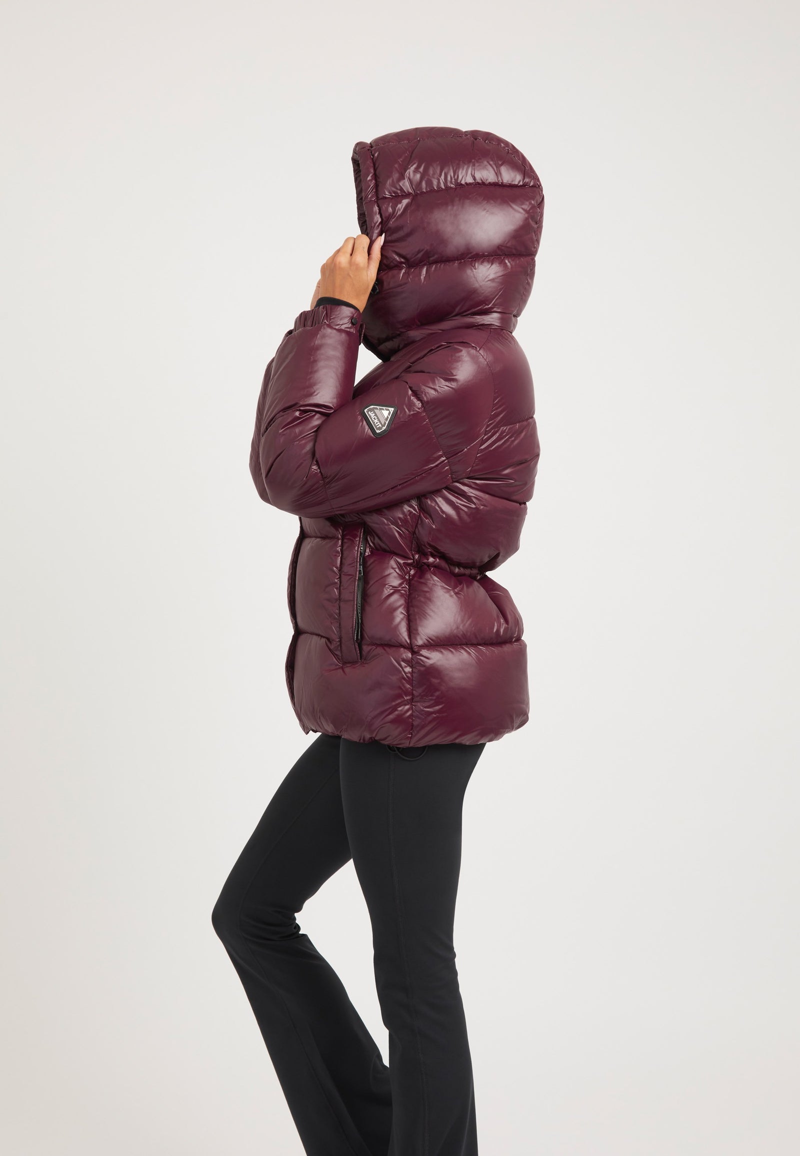 EZ Colonia Jacket Aubergine styled shot by JACK1T