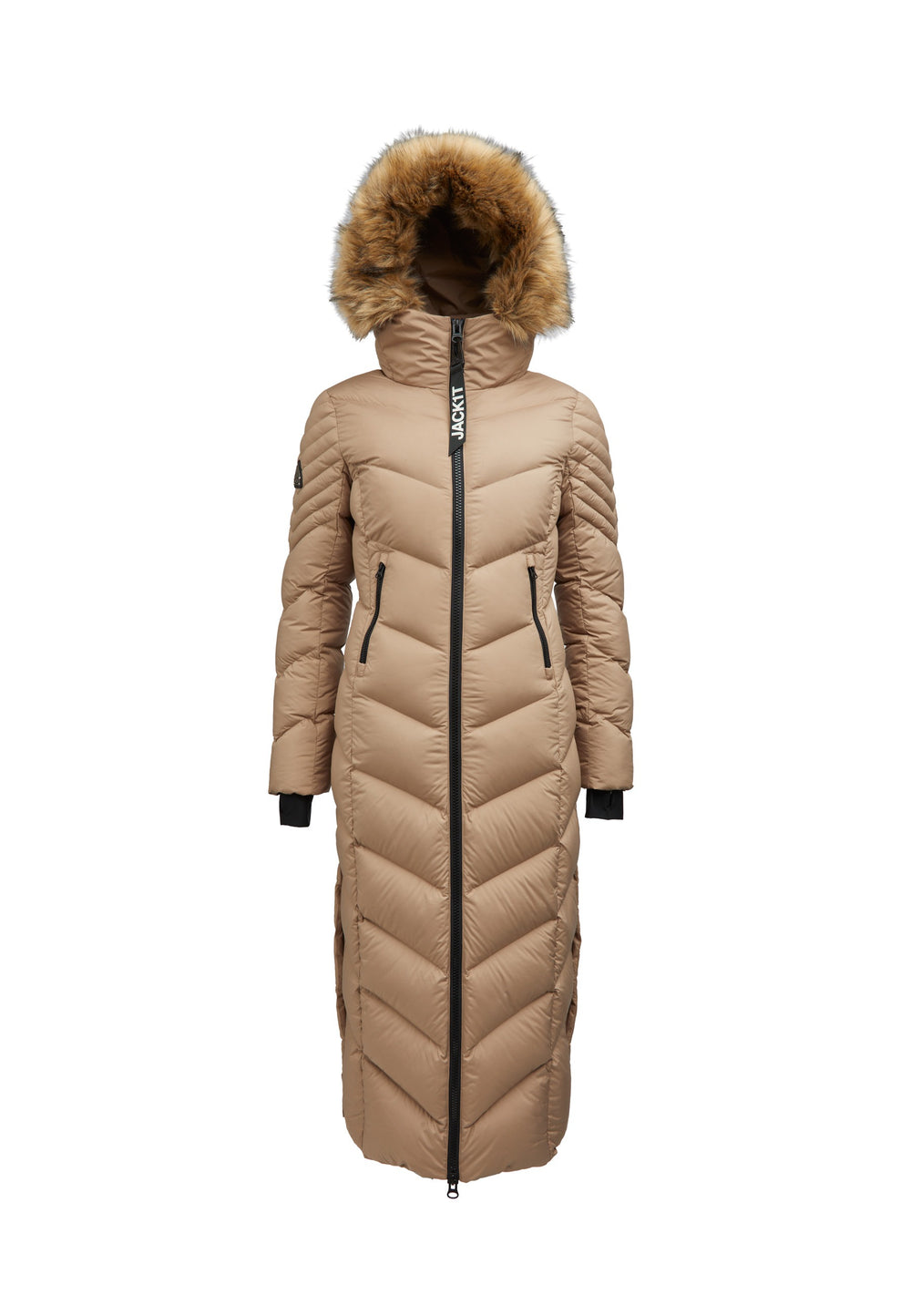 Vector Coat Mink flat lay swatch
