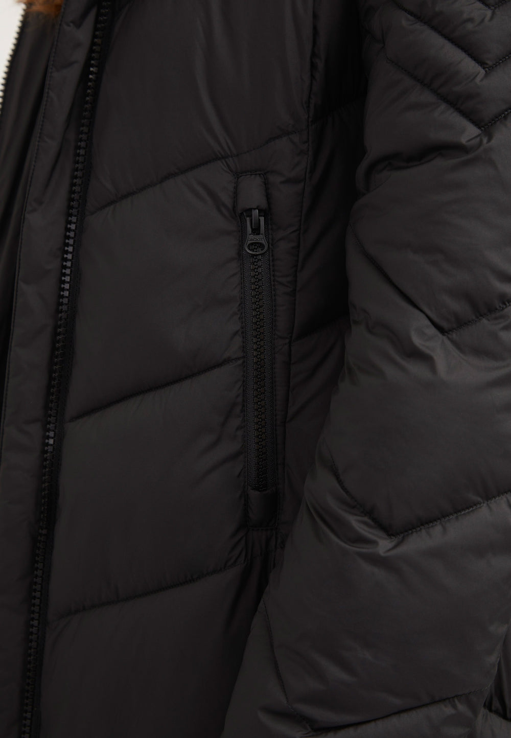 Vector Coat Black detail shot by JACK1T