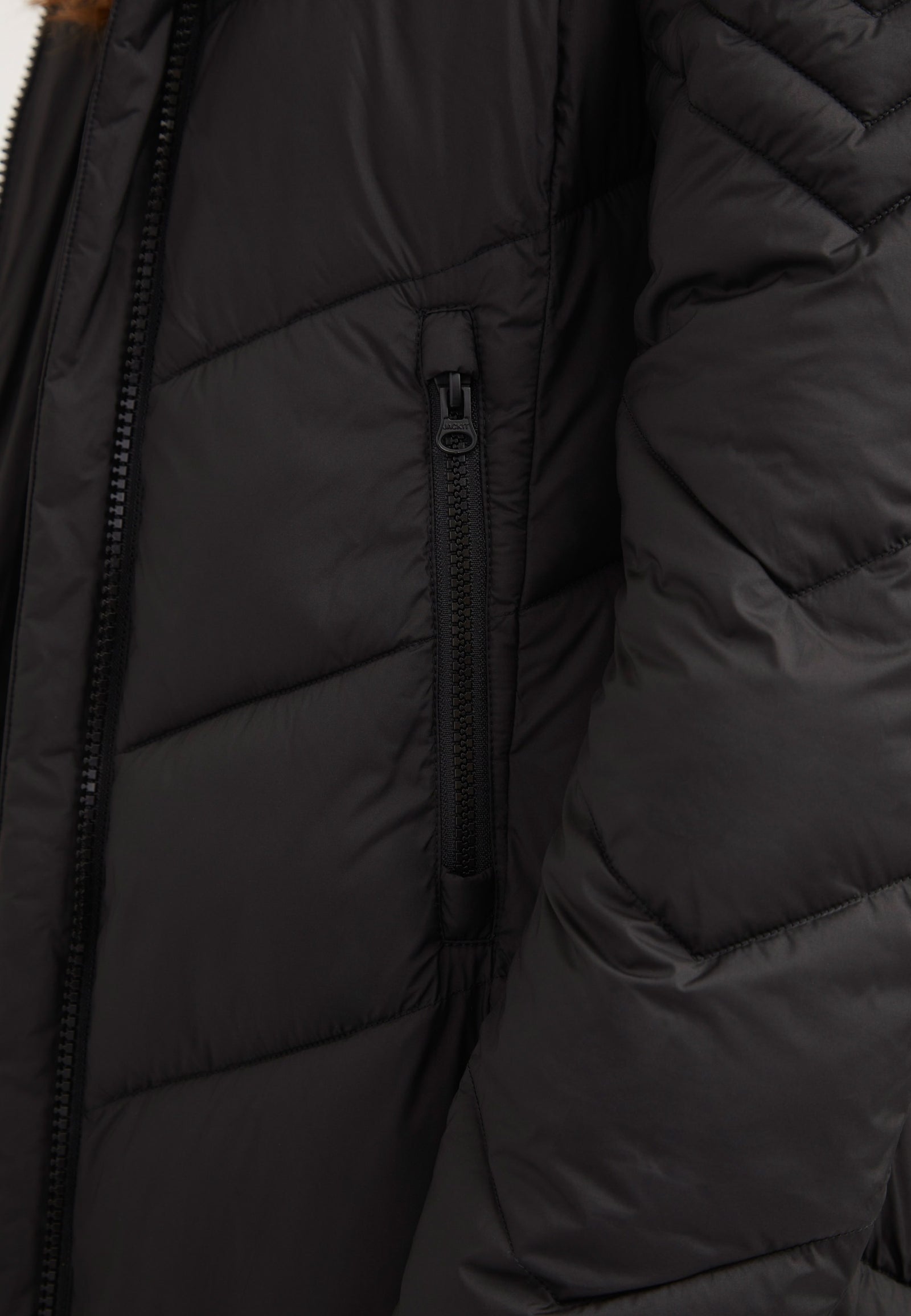 Vector Coat Black detail shot by JACK1T