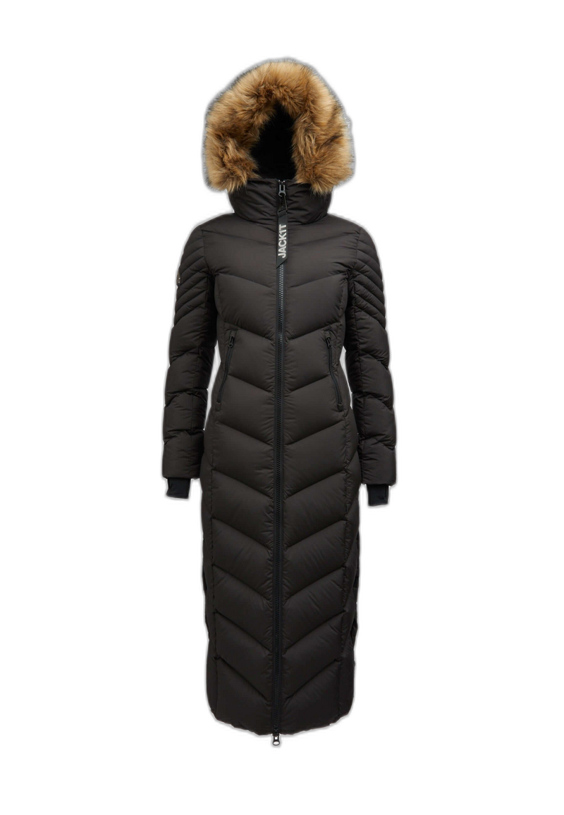 Vector Coat Black flat lay cutout