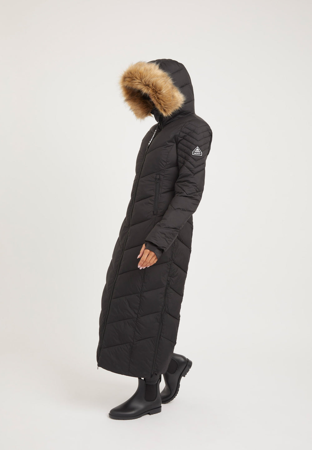Vector Coat Black styled shot by JACK1T