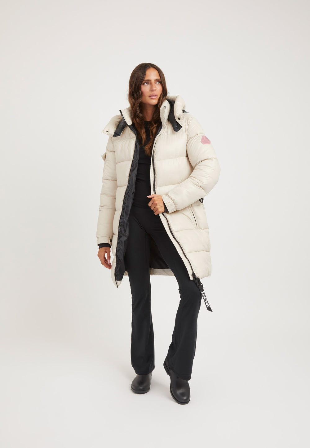 EZ Belted Coat Stone detail shot by JACK1T