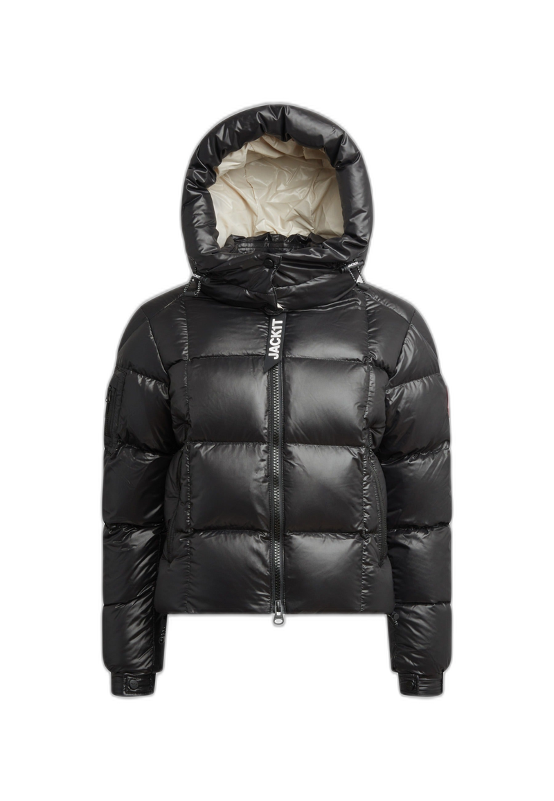EZ Box Racer Jacket Black flat lay cutout