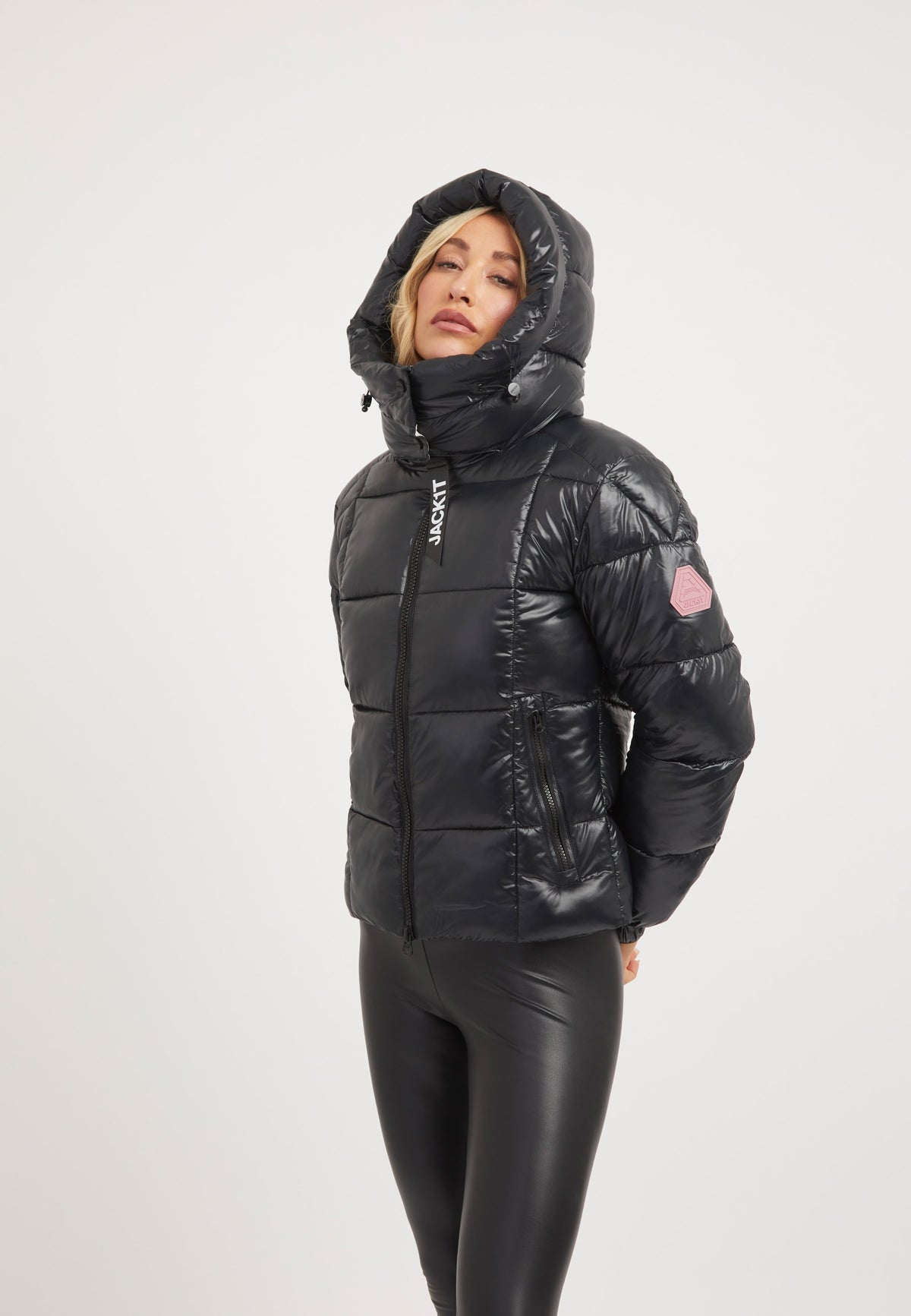 EZ Box Racer Jacket Black styled shot by JACK1T