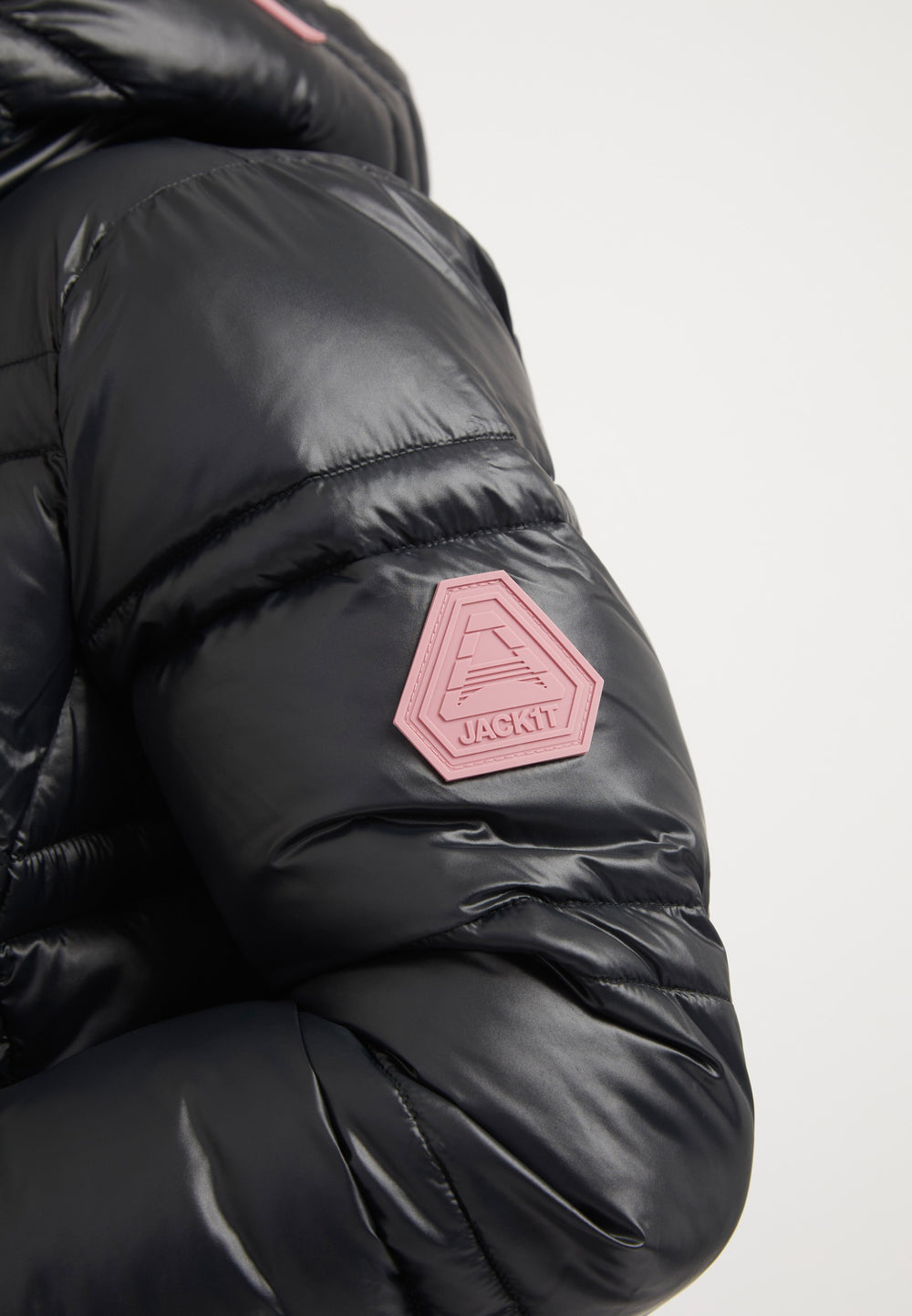 R4D Tramline Racer Jacket Black detail shot by JACK1T