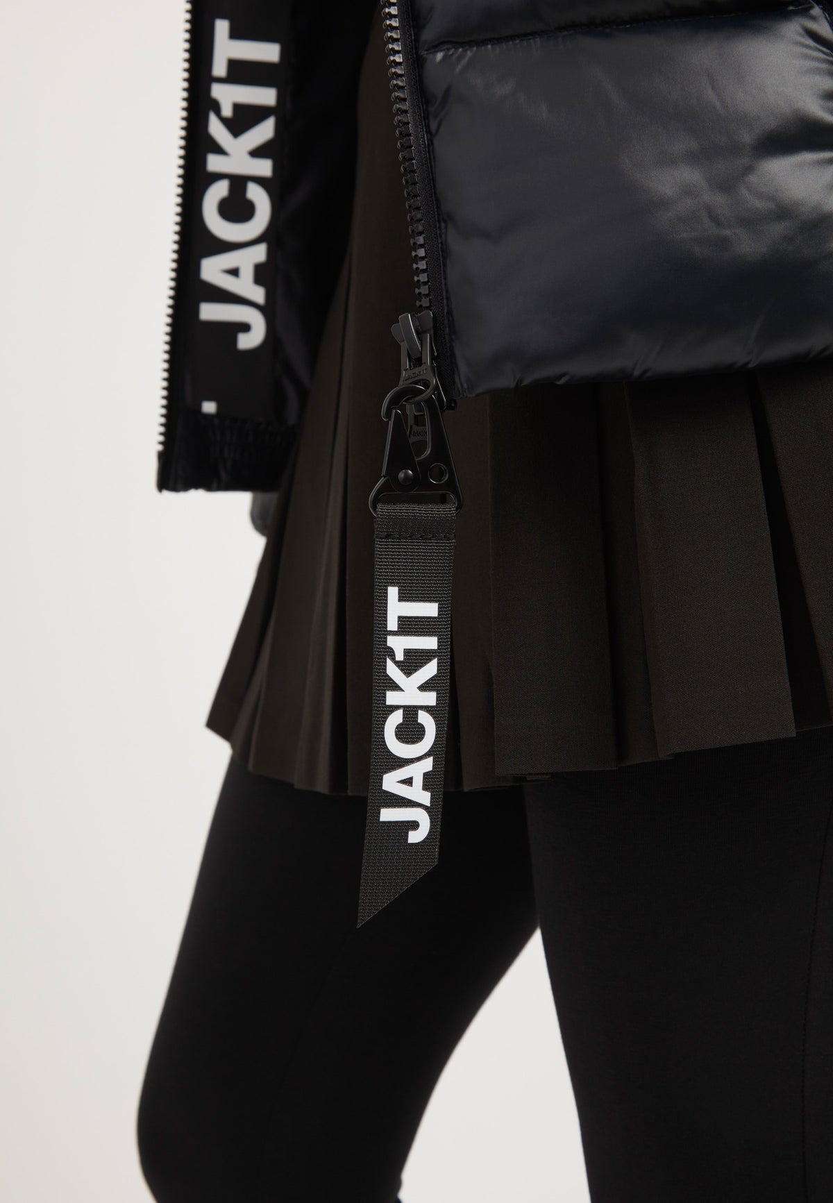 R4D Tramline Racer Jacket Black detail shot by JACK1T
