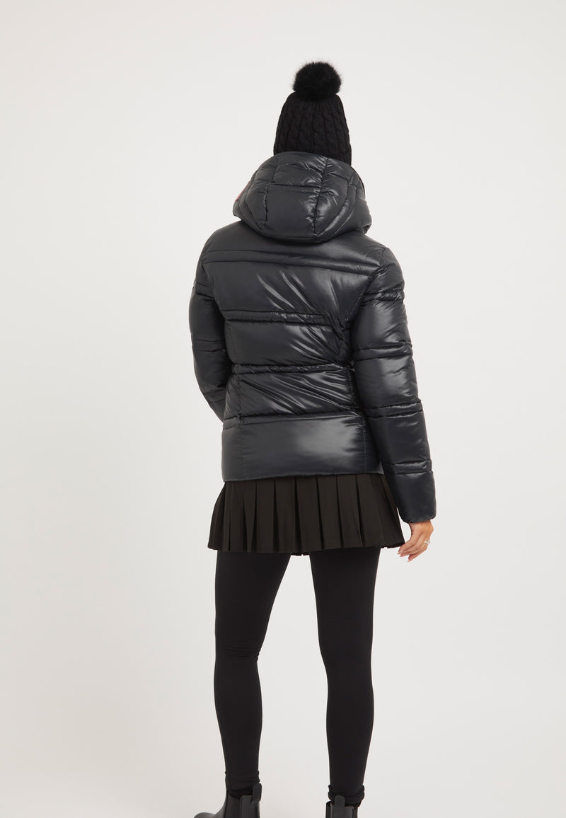 R4D Tramline Racer Jacket Black on model full length by JACK1T
